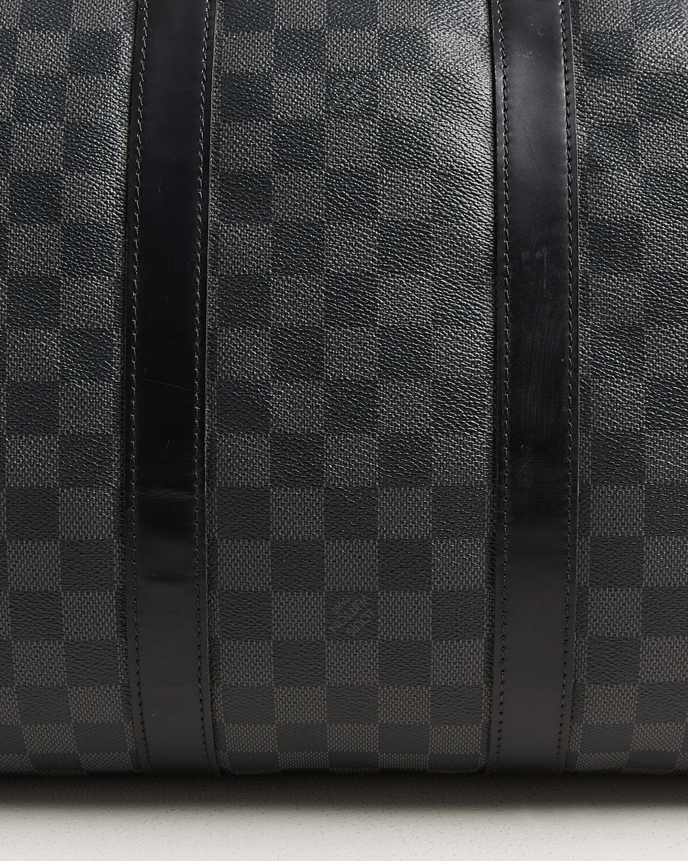 Men | Pre-Owned & Vintage Bags | Louis Vuitton Pre-Owned | Keepall 45 Bandouliére Damier Graphite