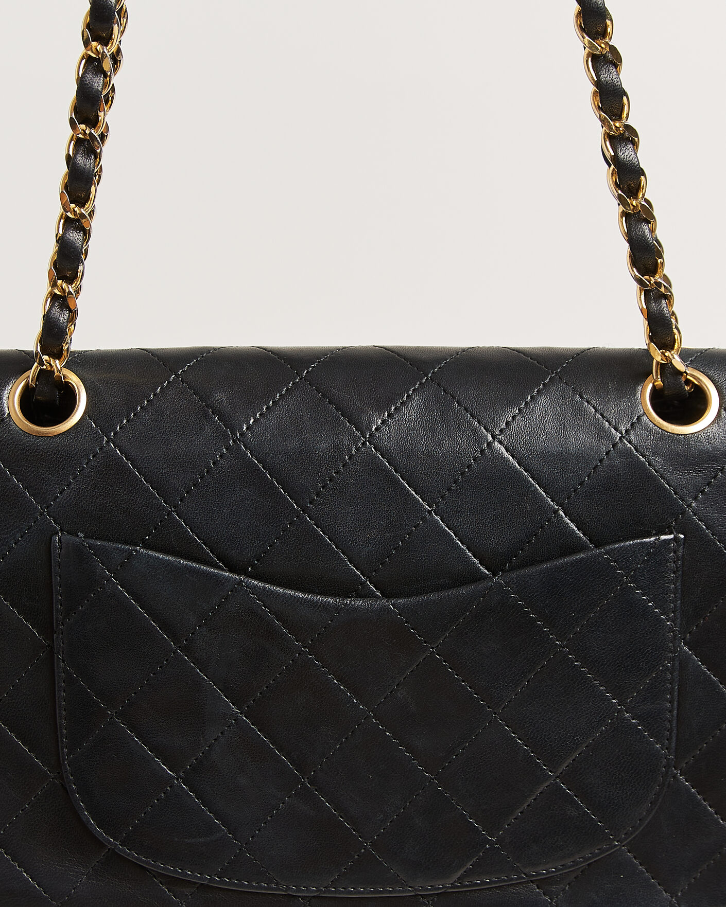 Men | Pre-Owned & Vintage Bags | Chanel Pre-Owned | Classic Small Double Flap Bag Black