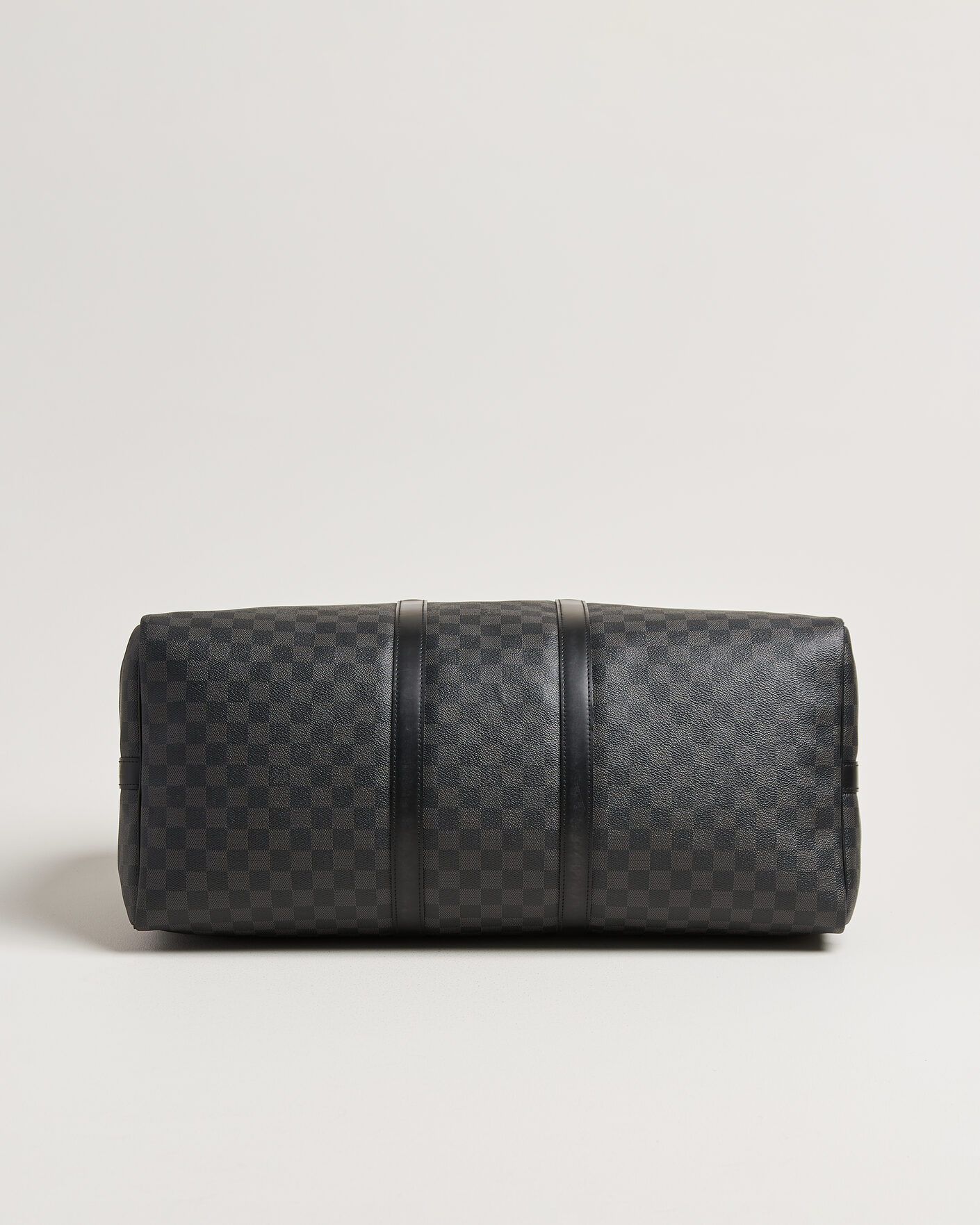 Men | Pre-Owned & Vintage Bags | Louis Vuitton Pre-Owned | Keepall 55 Bandouliére Damier Graphite