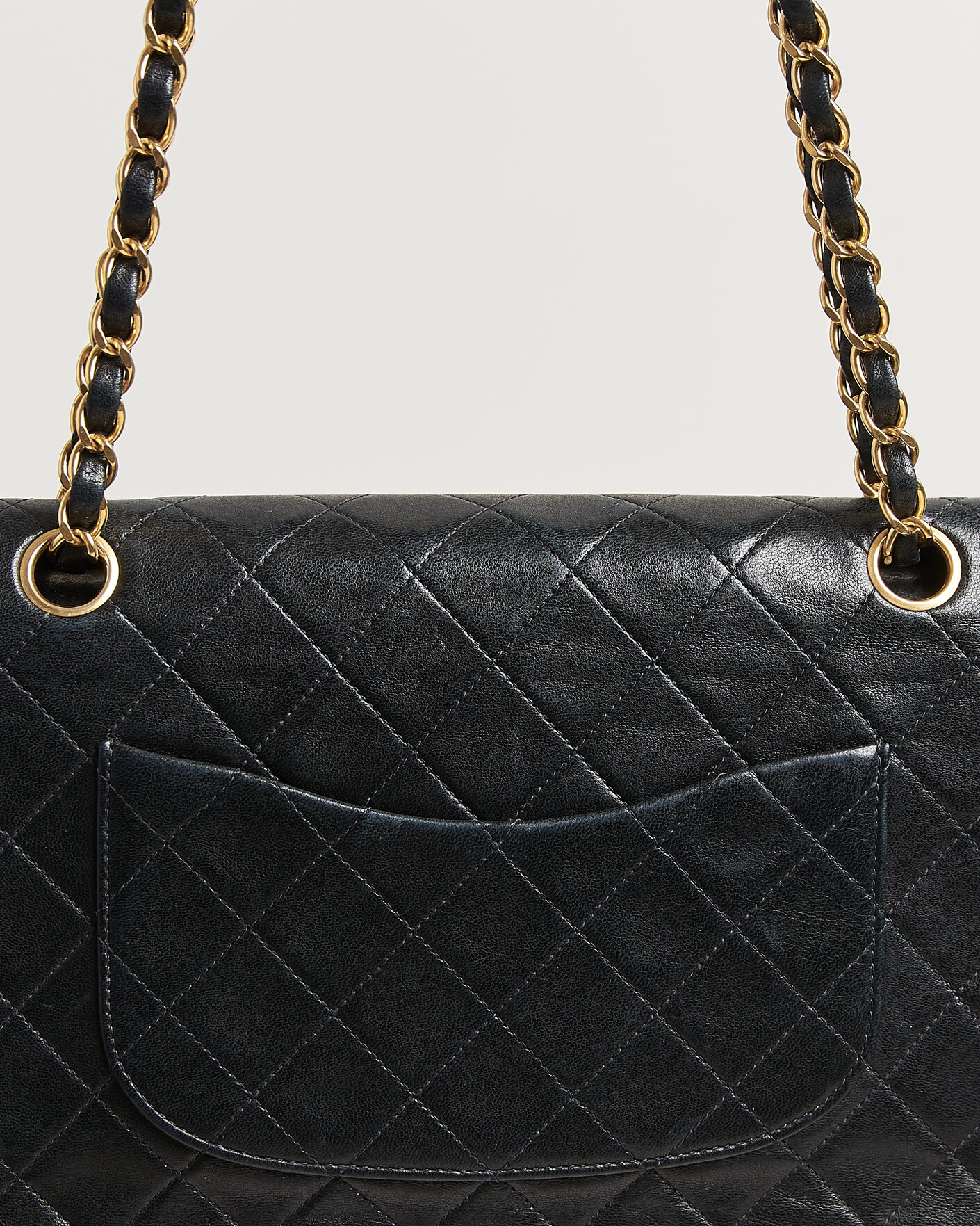 Men | Pre-Owned & Vintage Bags | Chanel Pre-Owned | Classic Medium Double Flap Bag Black