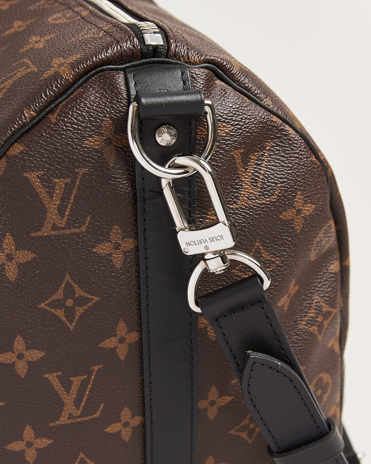 Men | Pre-Owned & Vintage Bags | Louis Vuitton Pre-Owned | Keepall 45 Bandouliére Monogram Macassar