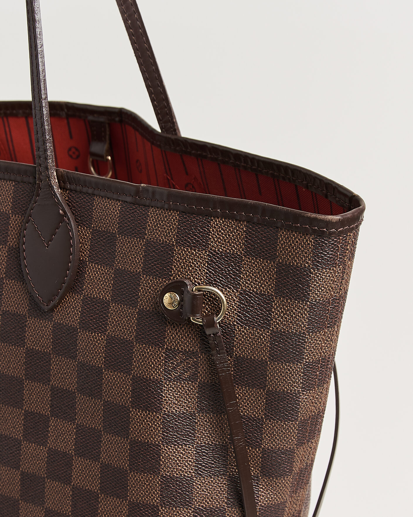 Men | Pre-Owned & Vintage Bags | Louis Vuitton Pre-Owned | Neverfull MM Damier Ebene
