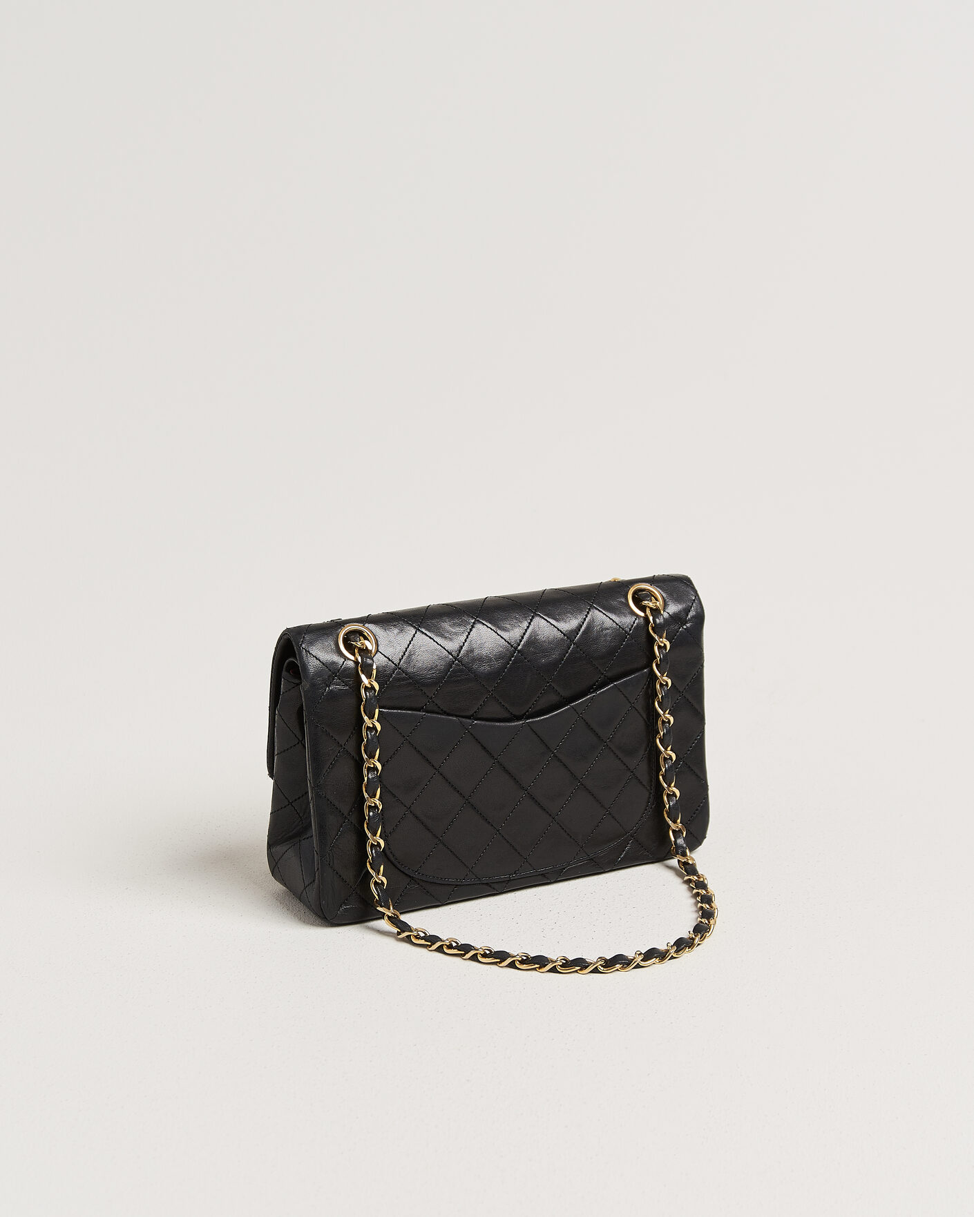Men | Pre-Owned & Vintage Bags | Chanel Pre-Owned | Classic Small Double Flap Bag Black
