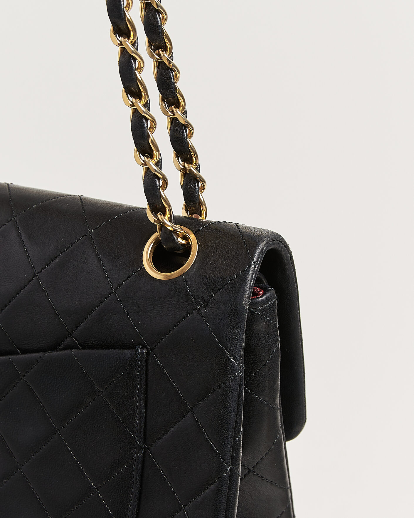 Men | Pre-Owned & Vintage Bags | Chanel Pre-Owned | Classic Small Double Flap Bag Black