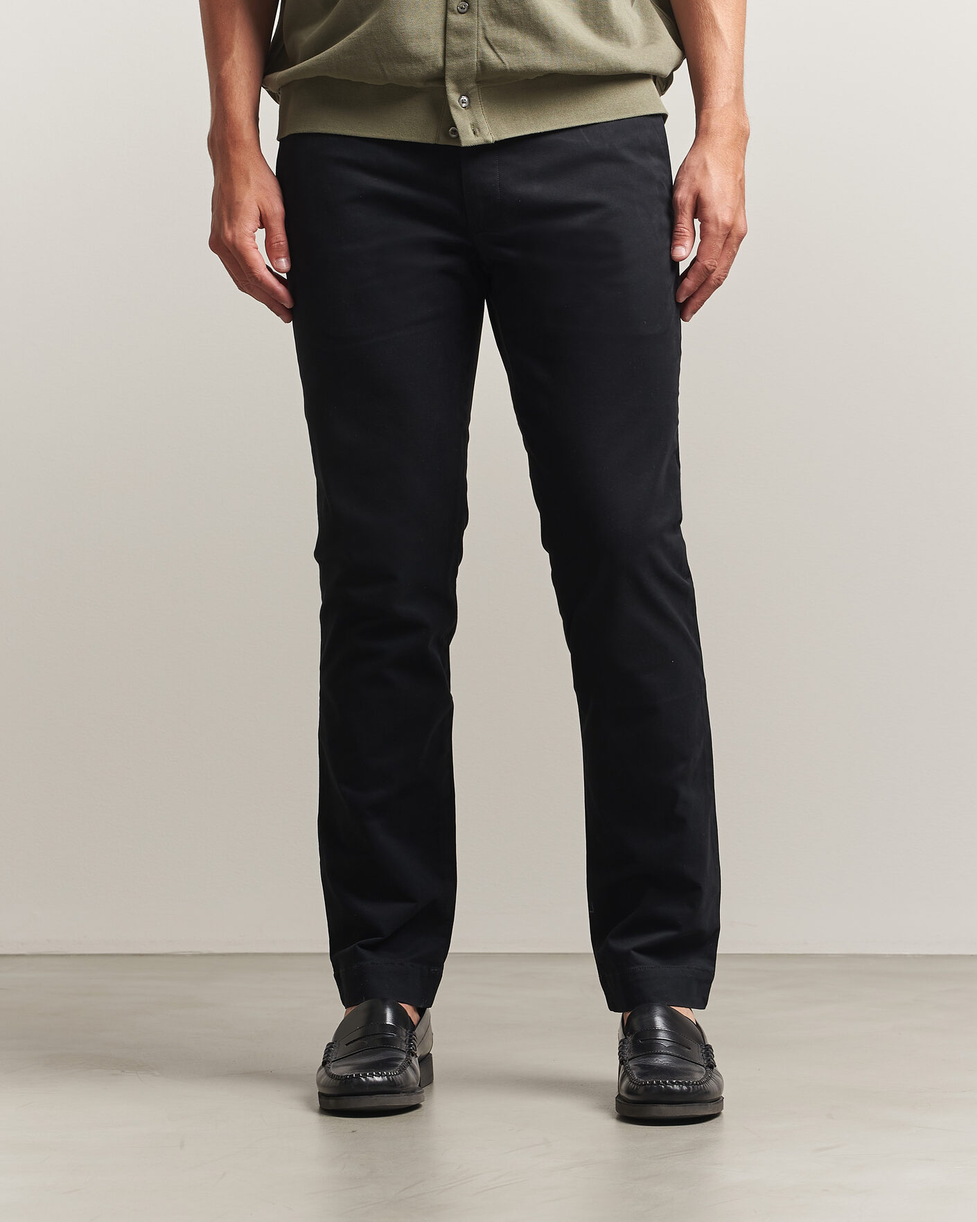 Polo Ralph Lauren Greenwich Slim Fit Stretch Chinos Black at