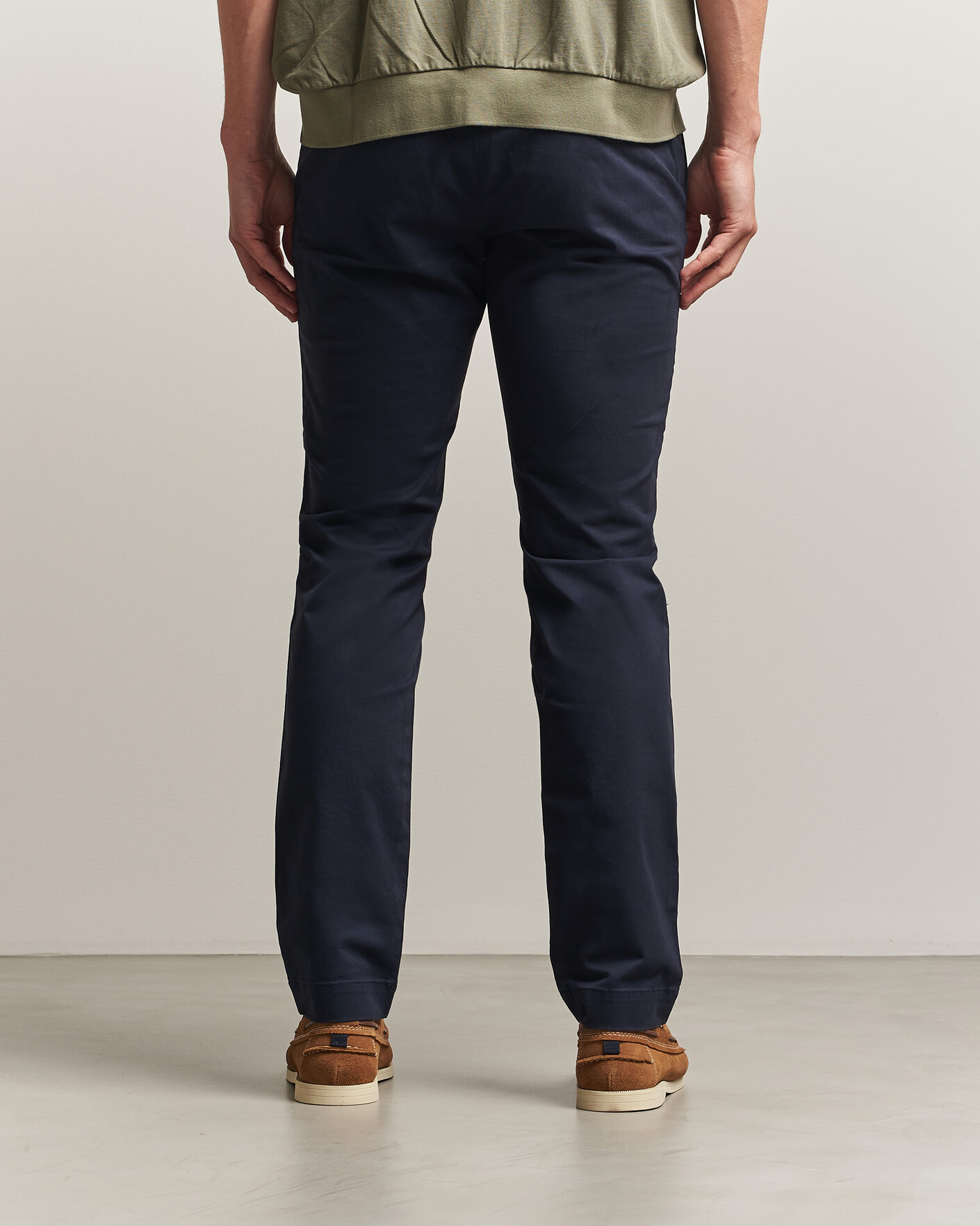 Men | Trousers | Polo Ralph Lauren | Greenwich Slim Fit Stretch Chinos Aviator Navy