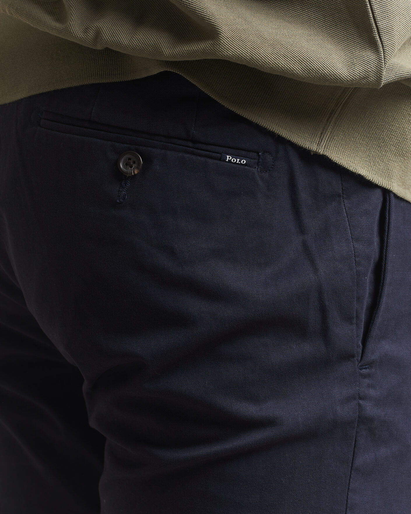 Men | Trousers | Polo Ralph Lauren | Greenwich Slim Fit Stretch Chinos Aviator Navy