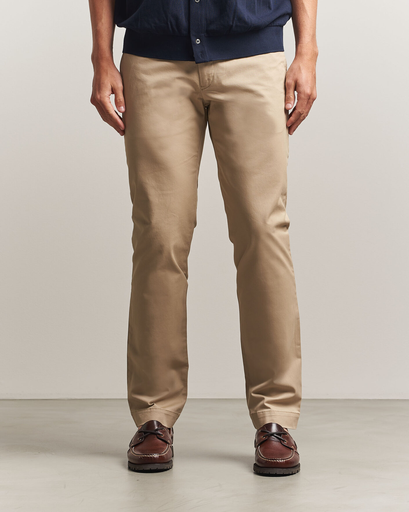 RRL Field Chinos British Khaki at CareOfCarl.com