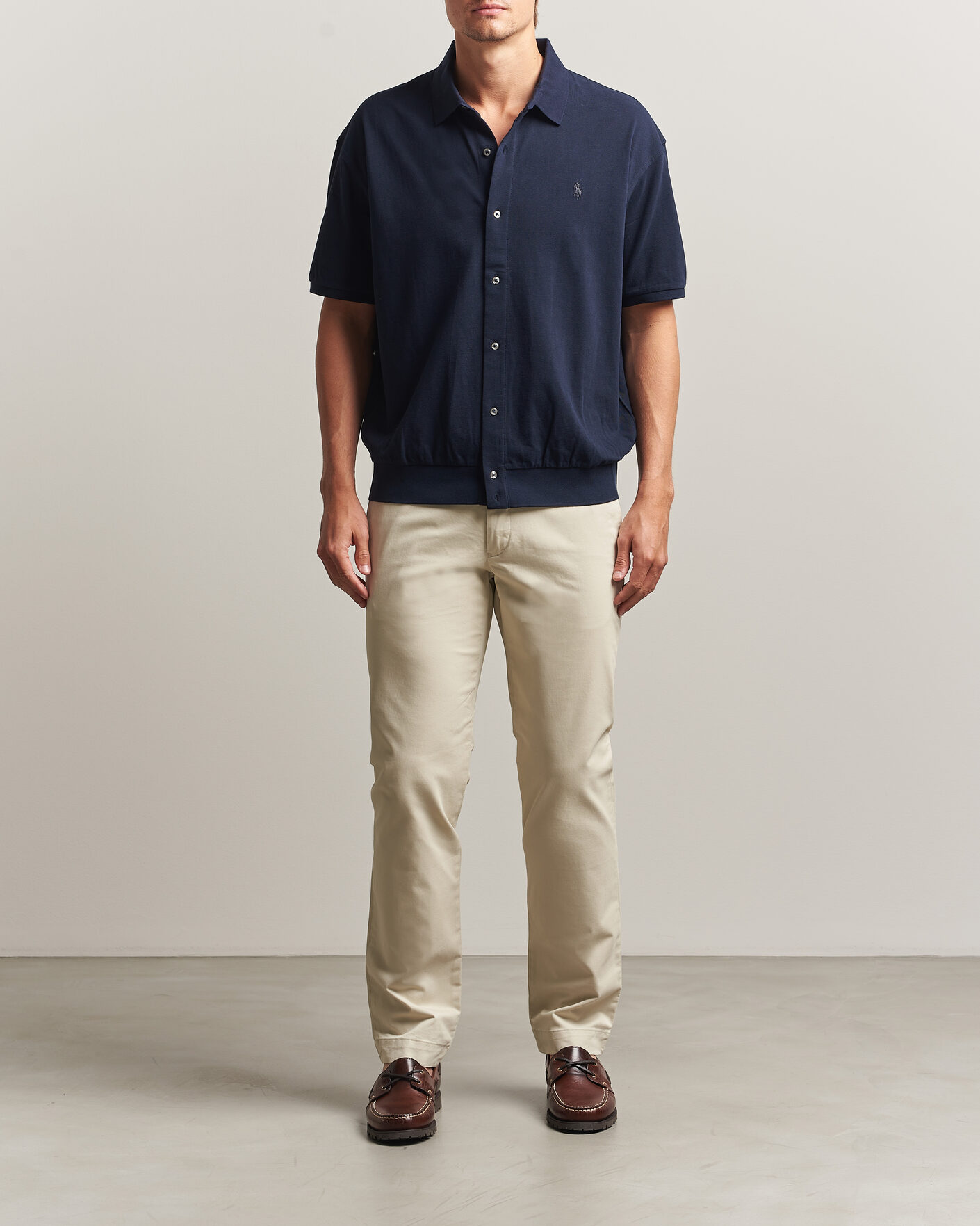 Men | Trousers | Polo Ralph Lauren | Greenwich Slim Fit Stretch Chinos Basic Sand