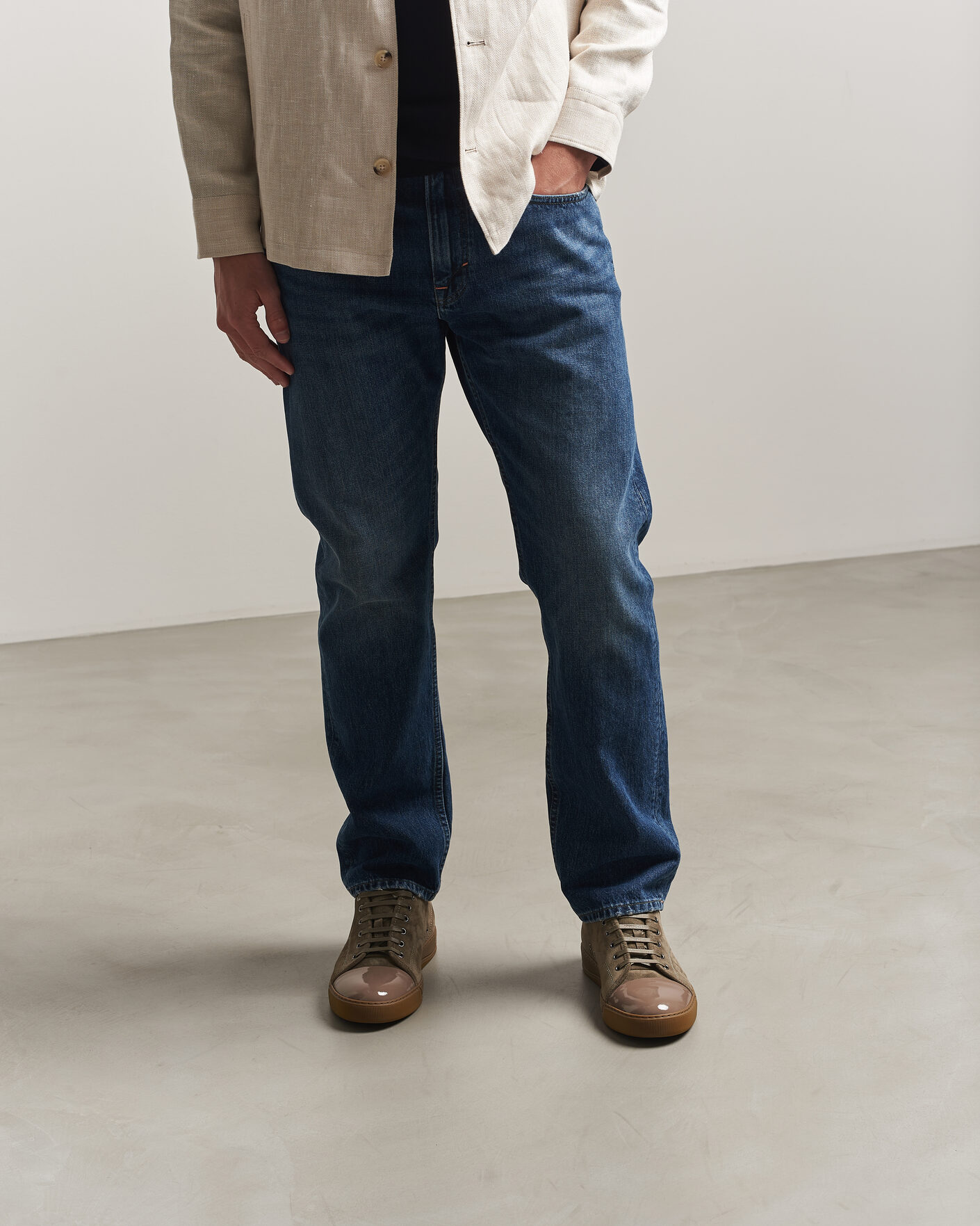 Men | Sneakers | Lanvin | DBB1 Patent Cap Toe Sneakers Khaki