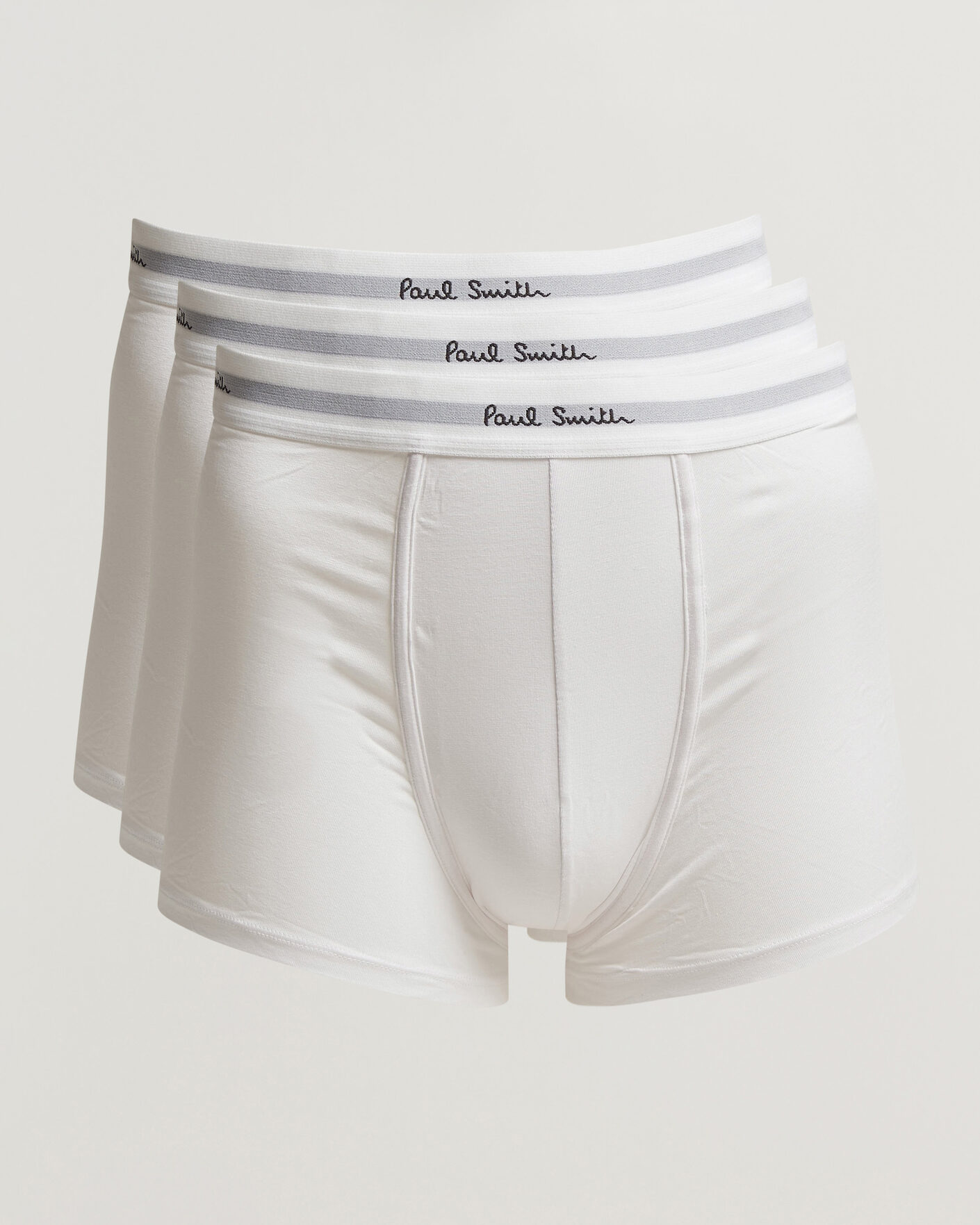 Men | Underwear & Socks | Paul Smith | 3-Pack Trunk White