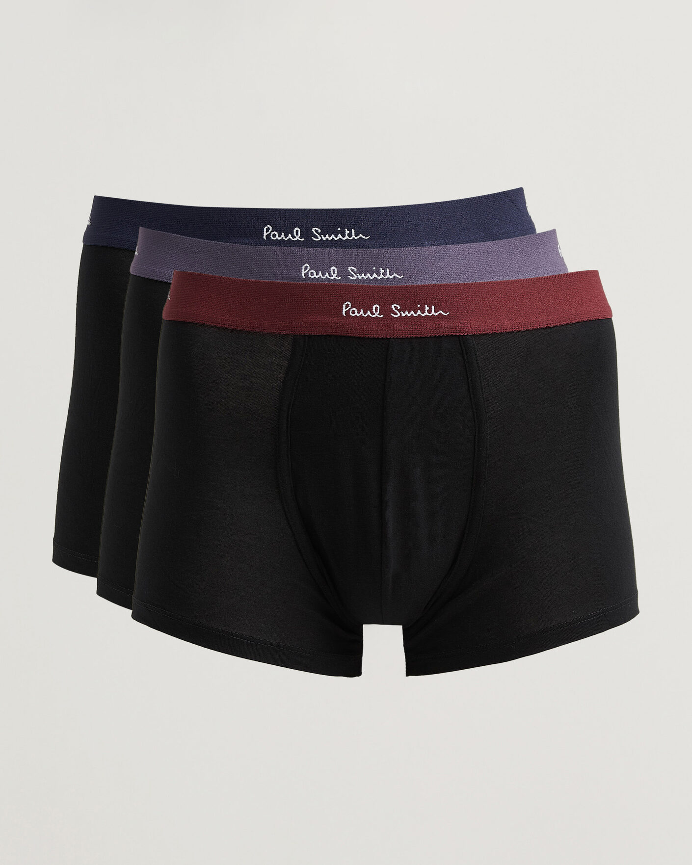 Men | Underwear & Socks | Paul Smith | 3-Pack Trunk Black