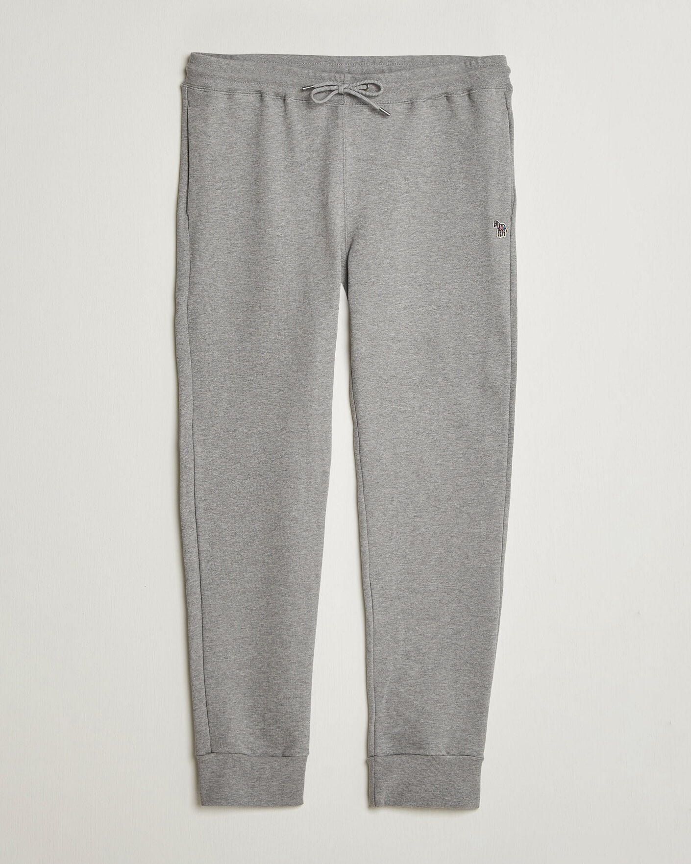 Men | Trousers | PS Paul Smith | Zebra Organic Cotton Sweatpants Grey Melange