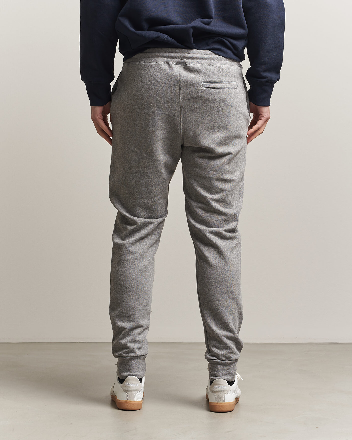 Men | Trousers | PS Paul Smith | Zebra Organic Cotton Sweatpants Grey Melange