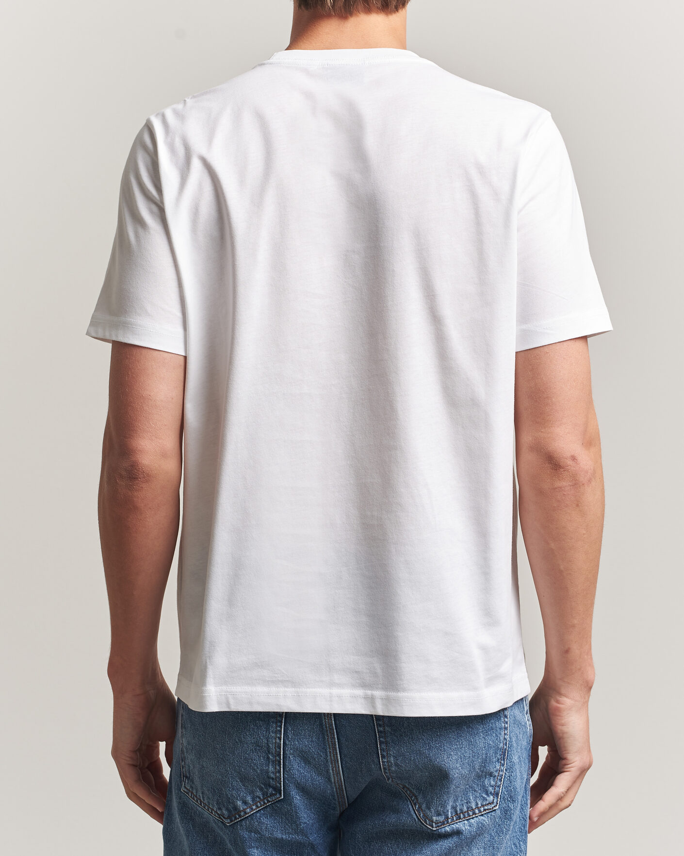 Men | T-Shirts | PS Paul Smith | Footbal Crew Neck T-Shirt White
