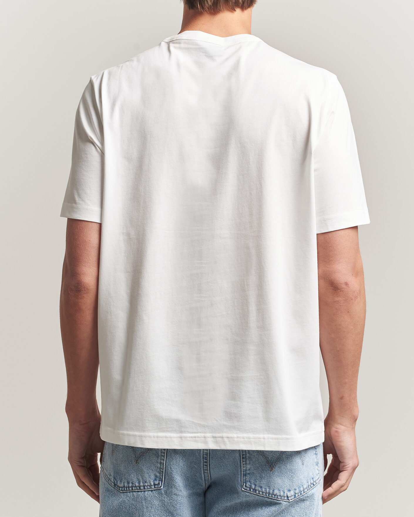 Men | T-Shirts | PS Paul Smith | Hand Crew Neck T-Shirt White