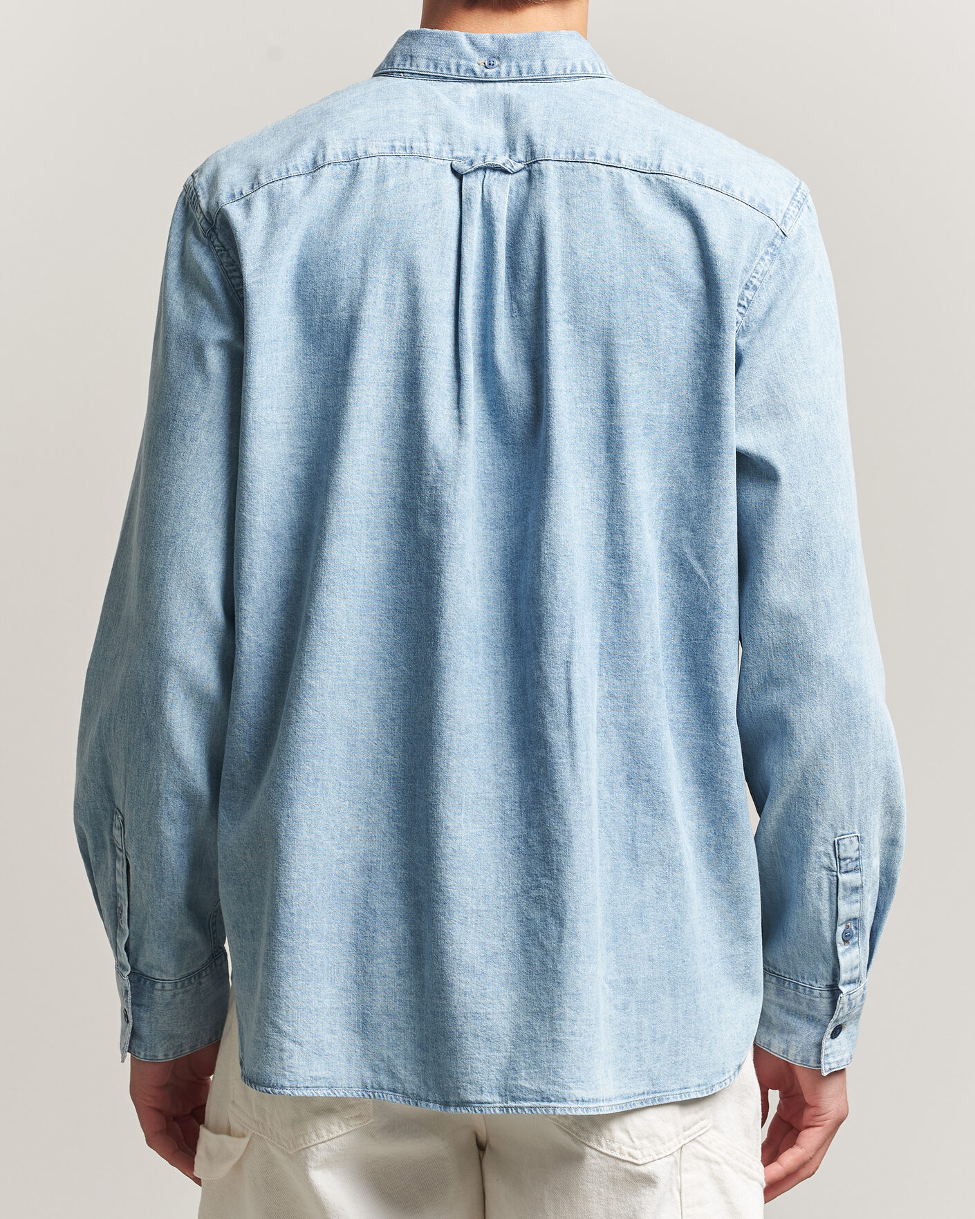 Men | Shirts | PS Paul Smith | Casual Fit Denim Shirt Light Blue
