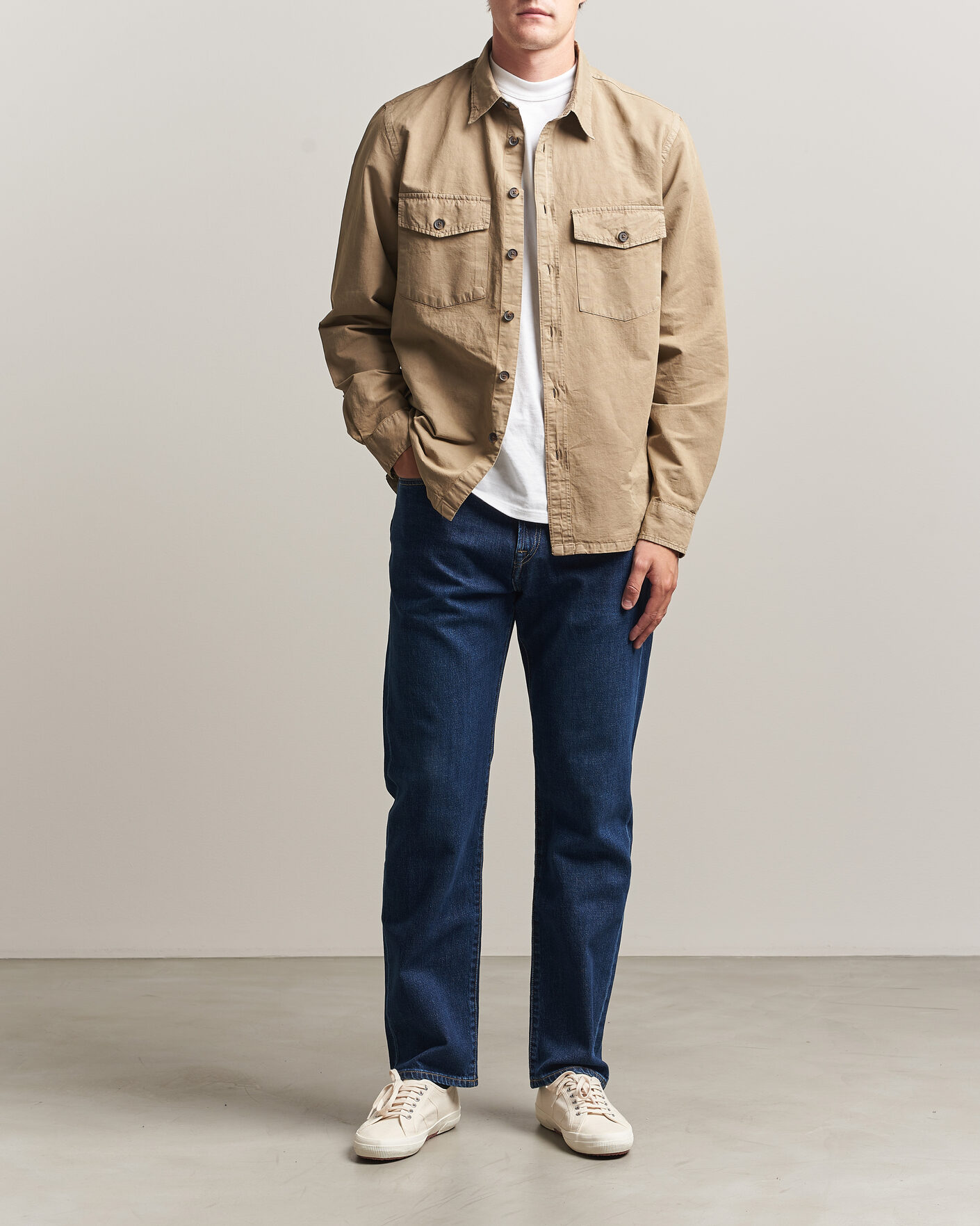 Men | Jeans | PS Paul Smith | Relaxed Tapered Fit Jeans Dark Blue