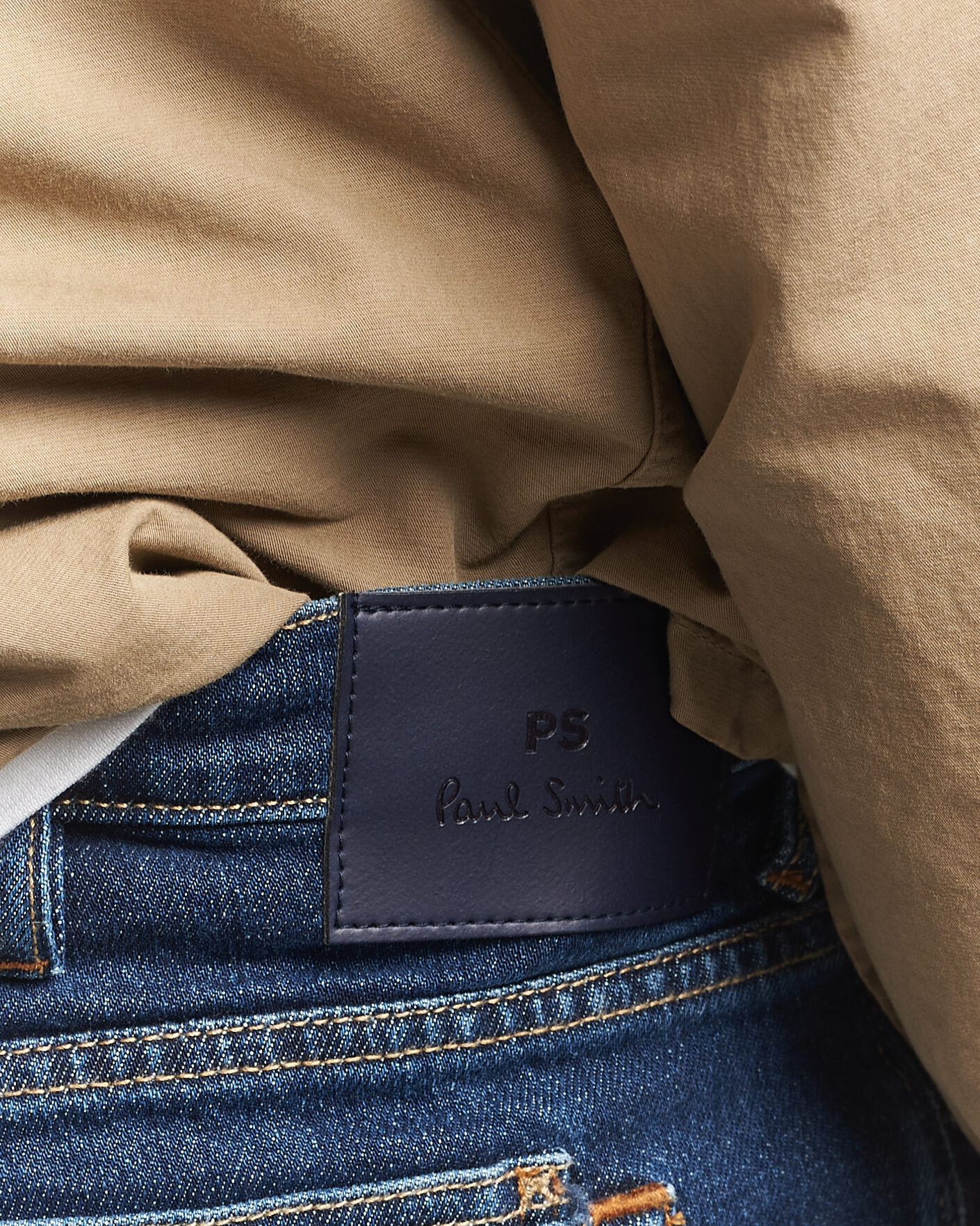 Men | Jeans | PS Paul Smith | Relaxed Tapered Fit Jeans Dark Blue