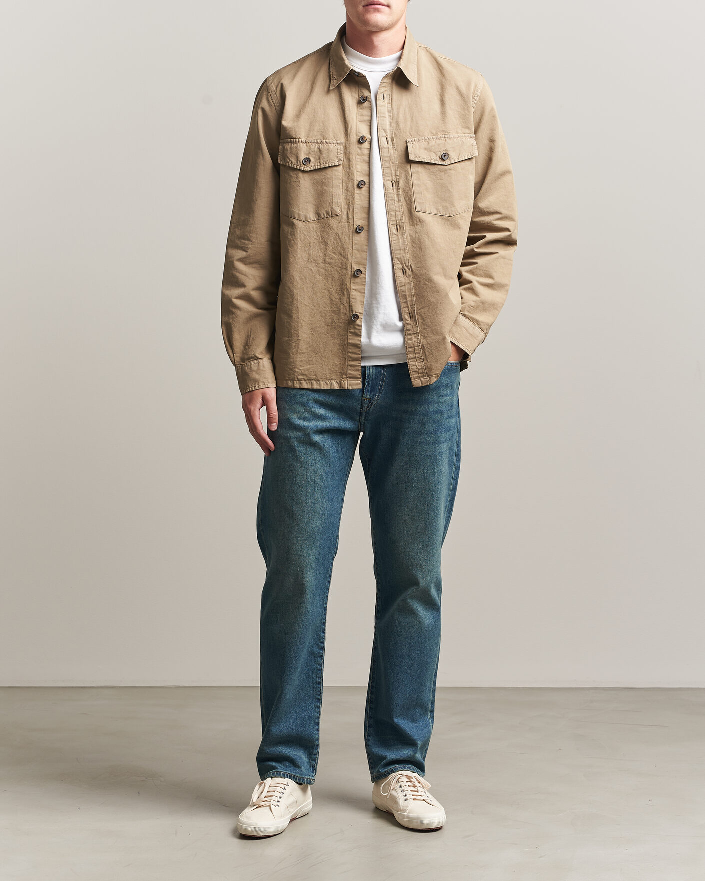 Men | Jeans | PS Paul Smith | Relaxed Tapered Fit Jeans Vintage Blue
