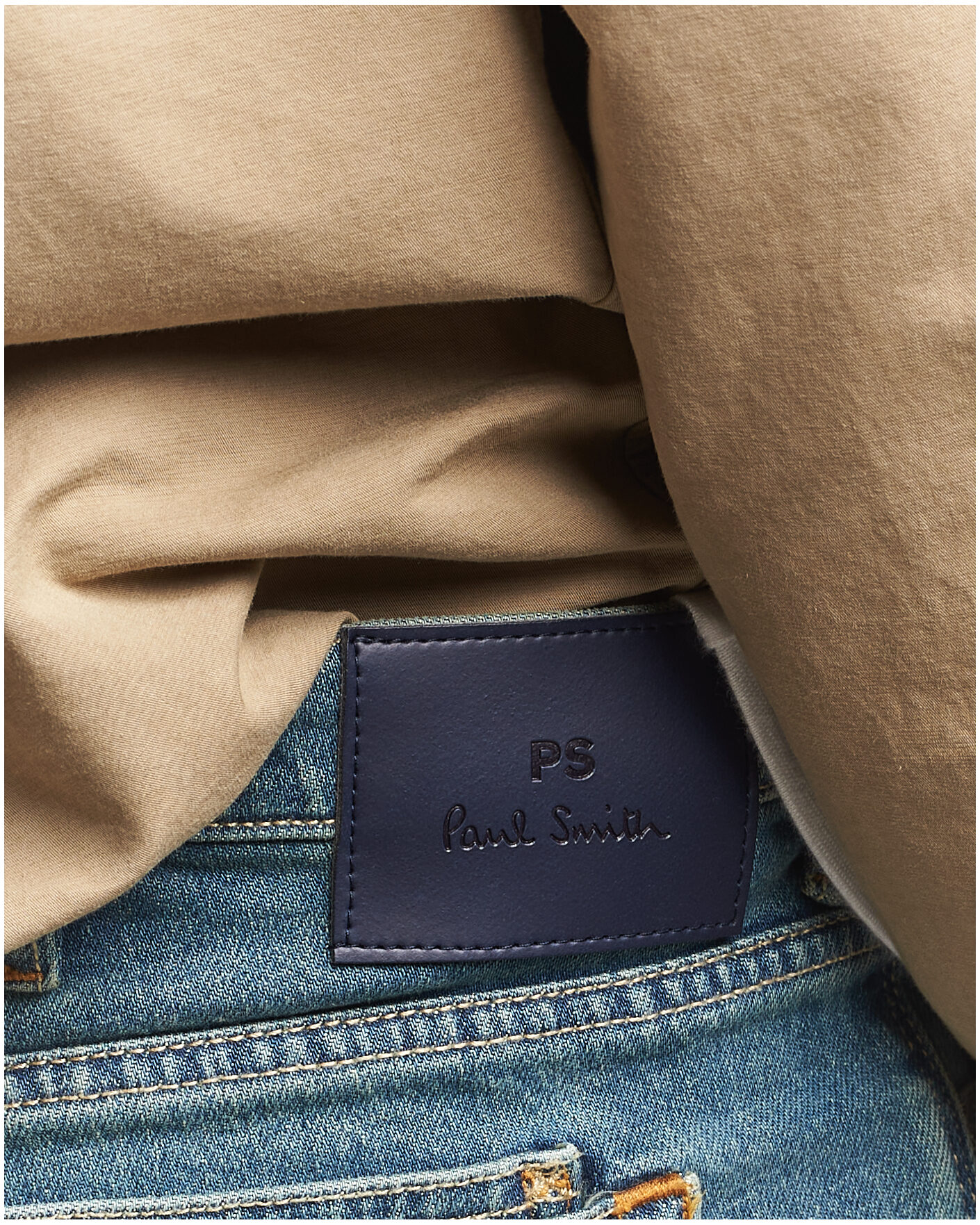 Men | Jeans | PS Paul Smith | Relaxed Tapered Fit Jeans Vintage Blue