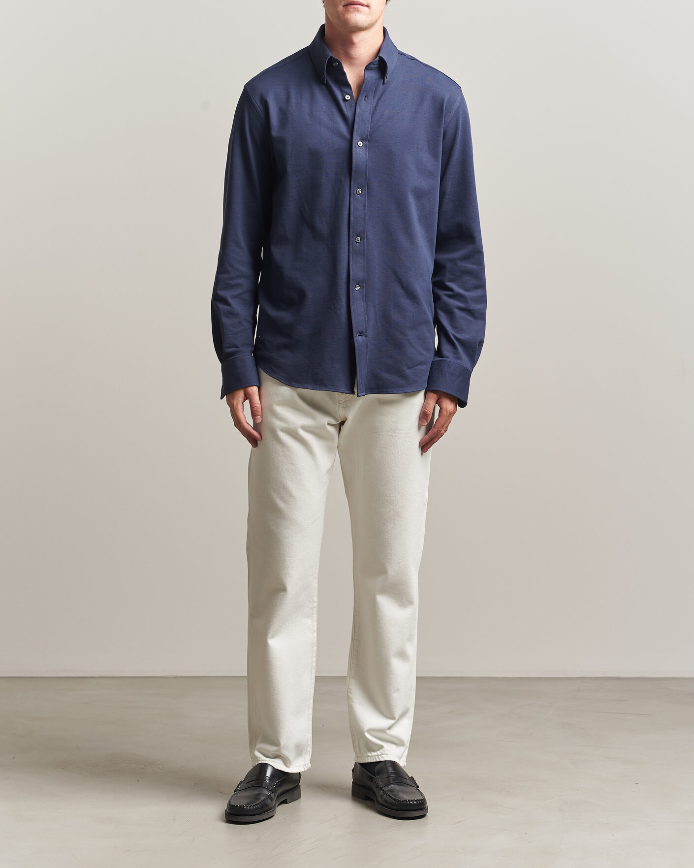 Men | Jeans | PS Paul Smith | Relaxed Tapered Fit Jeans Off White