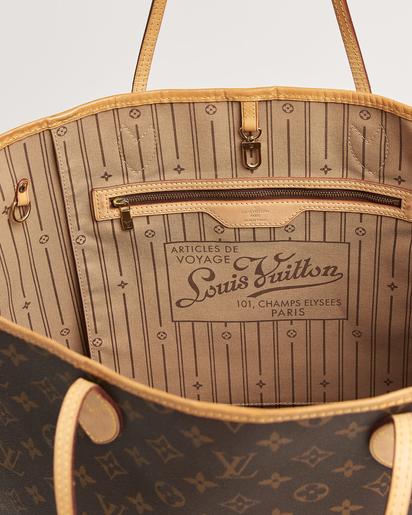 Men | Pre-Owned & Vintage Bags | Louis Vuitton Pre-Owned | Neverfull GM Monogram