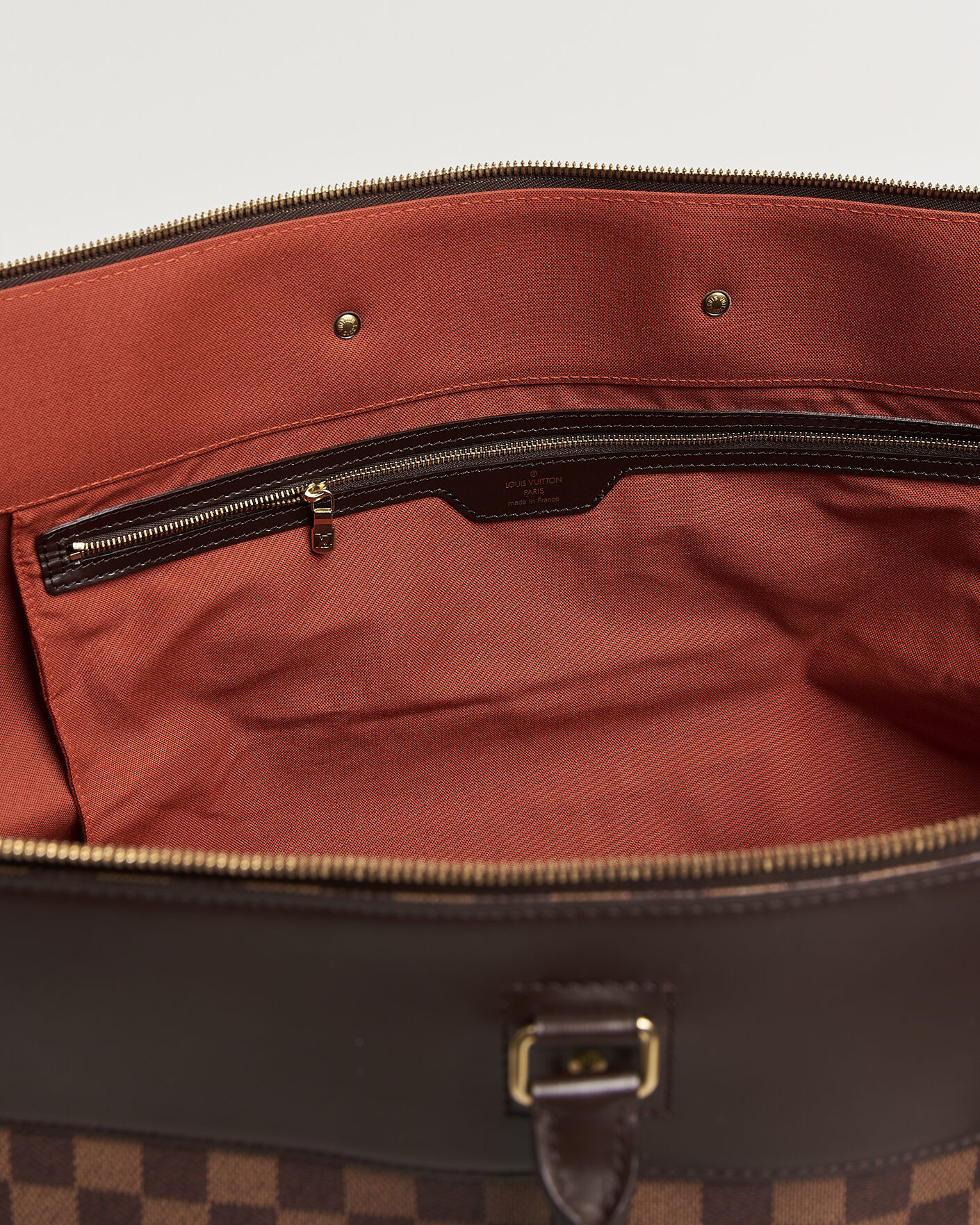 Men | Pre-Owned & Vintage Bags | Louis Vuitton Pre-Owned | Greenwich GM Travel Bag Damier Ebene