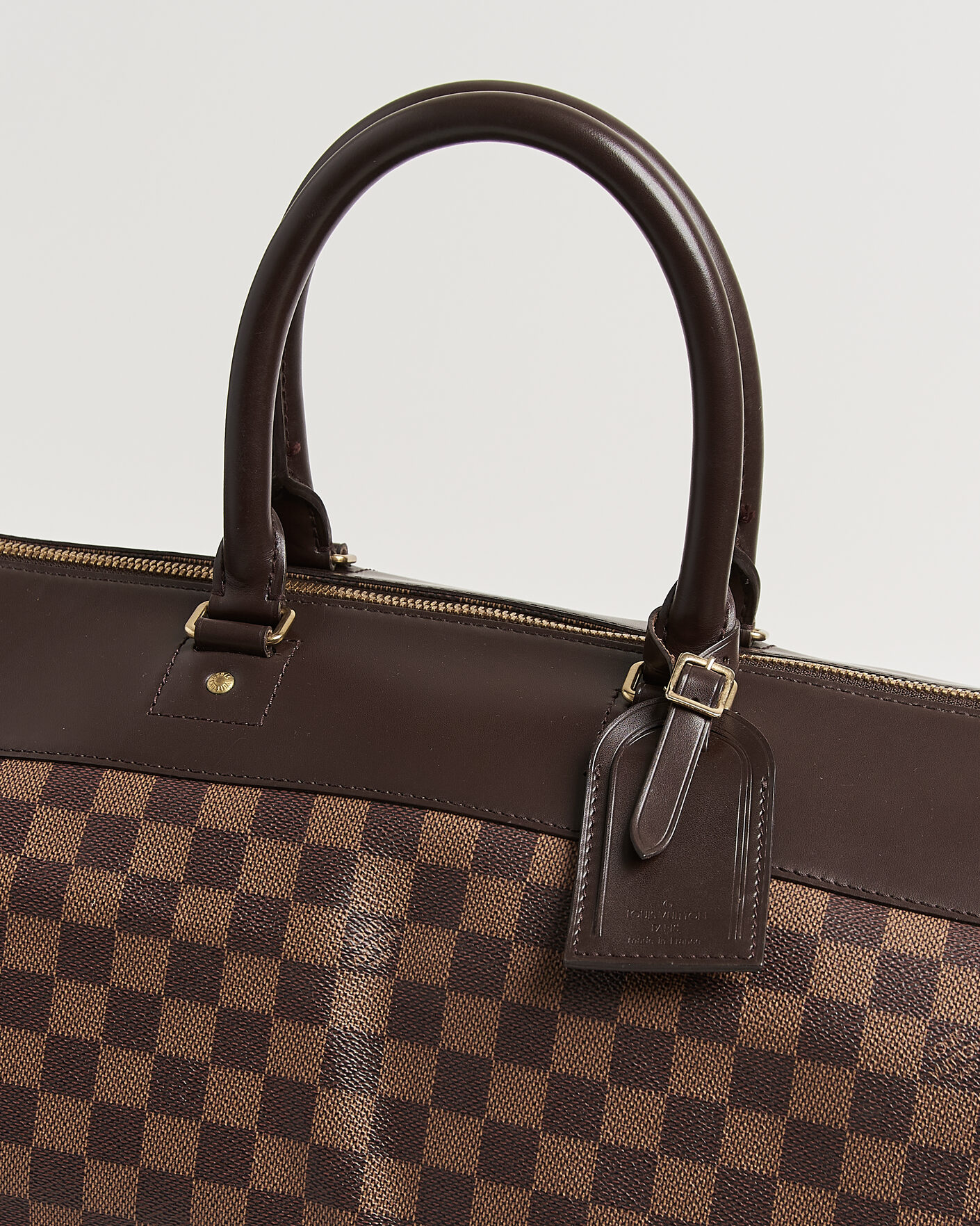 Louis Vuitton Pre-Owned Greenwich GM Travel Bag Damier Ebene at