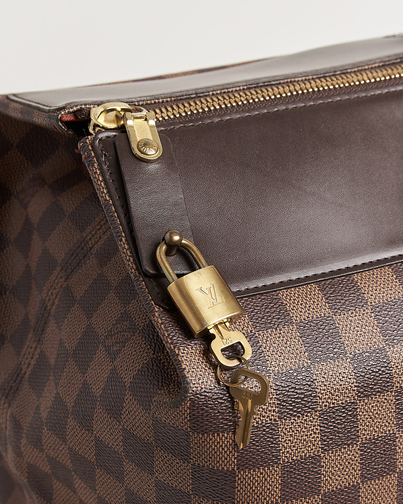 Louis Vuitton Pre-Owned Greenwich GM Travel Bag Damier Ebene at