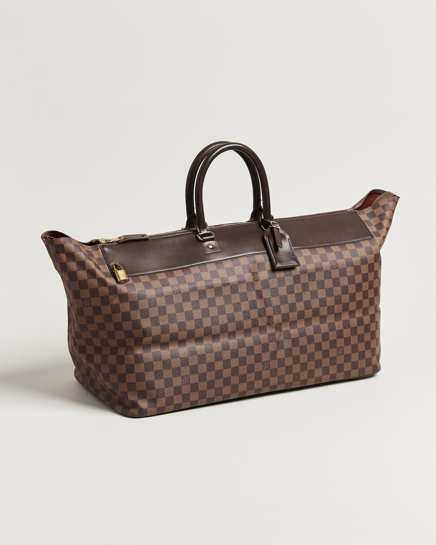 Men | Pre-Owned & Vintage Bags | Louis Vuitton Pre-Owned | Greenwich GM Travel Bag Damier Ebene