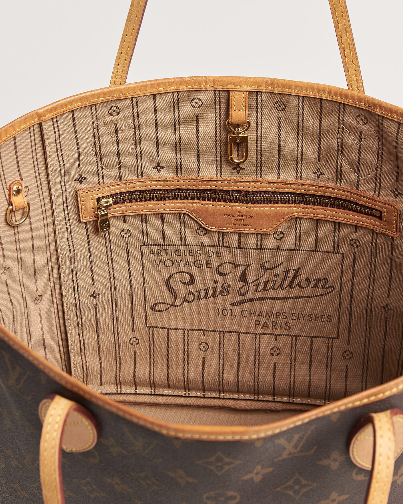 Men | Pre-Owned & Vintage Bags | Louis Vuitton Pre-Owned | Neverfull MM Monogram