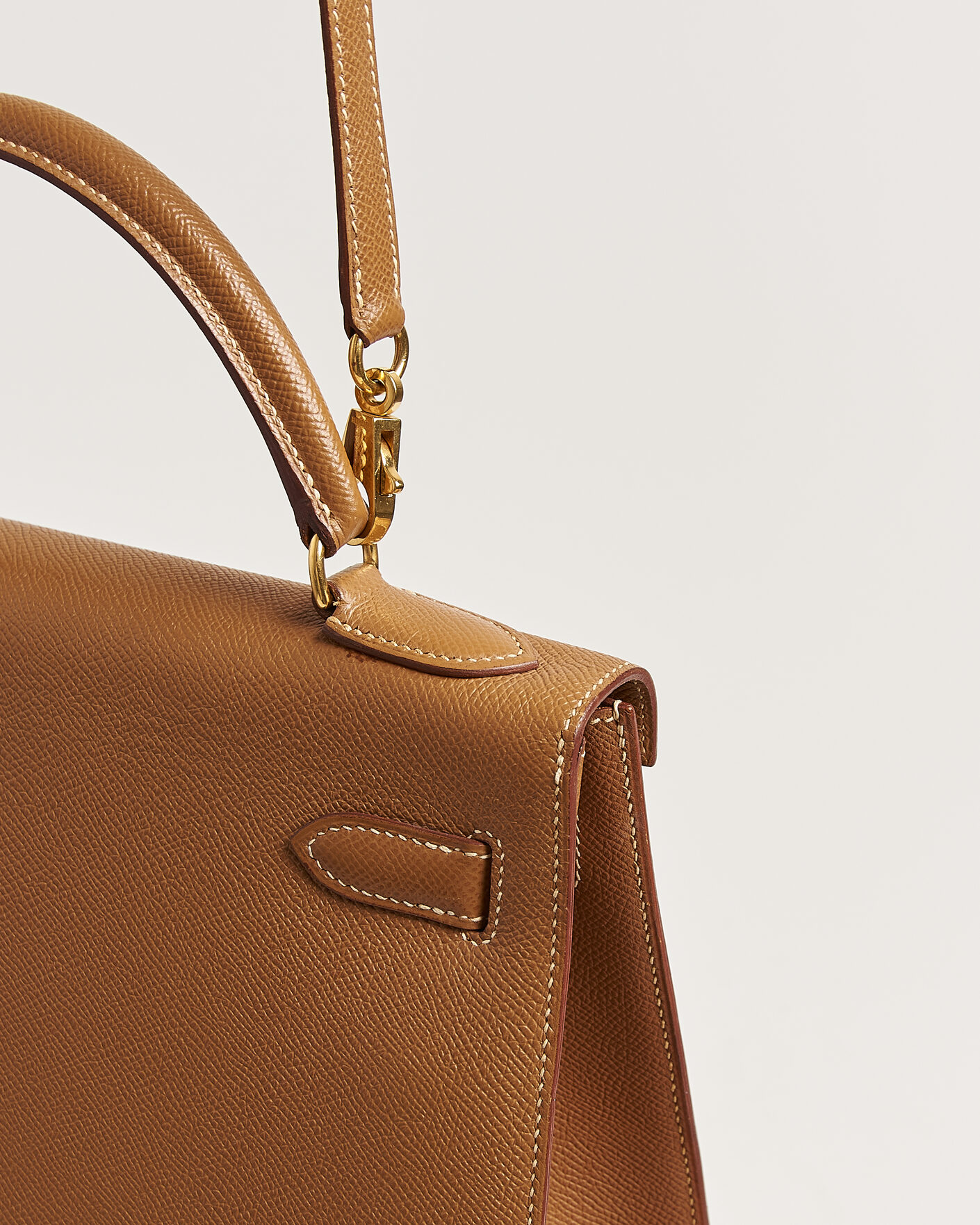 Men | Pre-Owned & Vintage Bags | Hermès Pre-Owned | Kelly 32 Courchevel Leather Gold