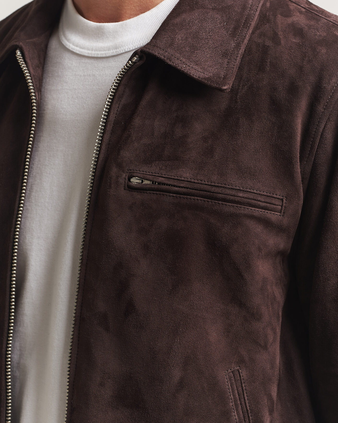 Men | Coats & Jackets | NN07 | Owen Suede Jacket Dusky Port