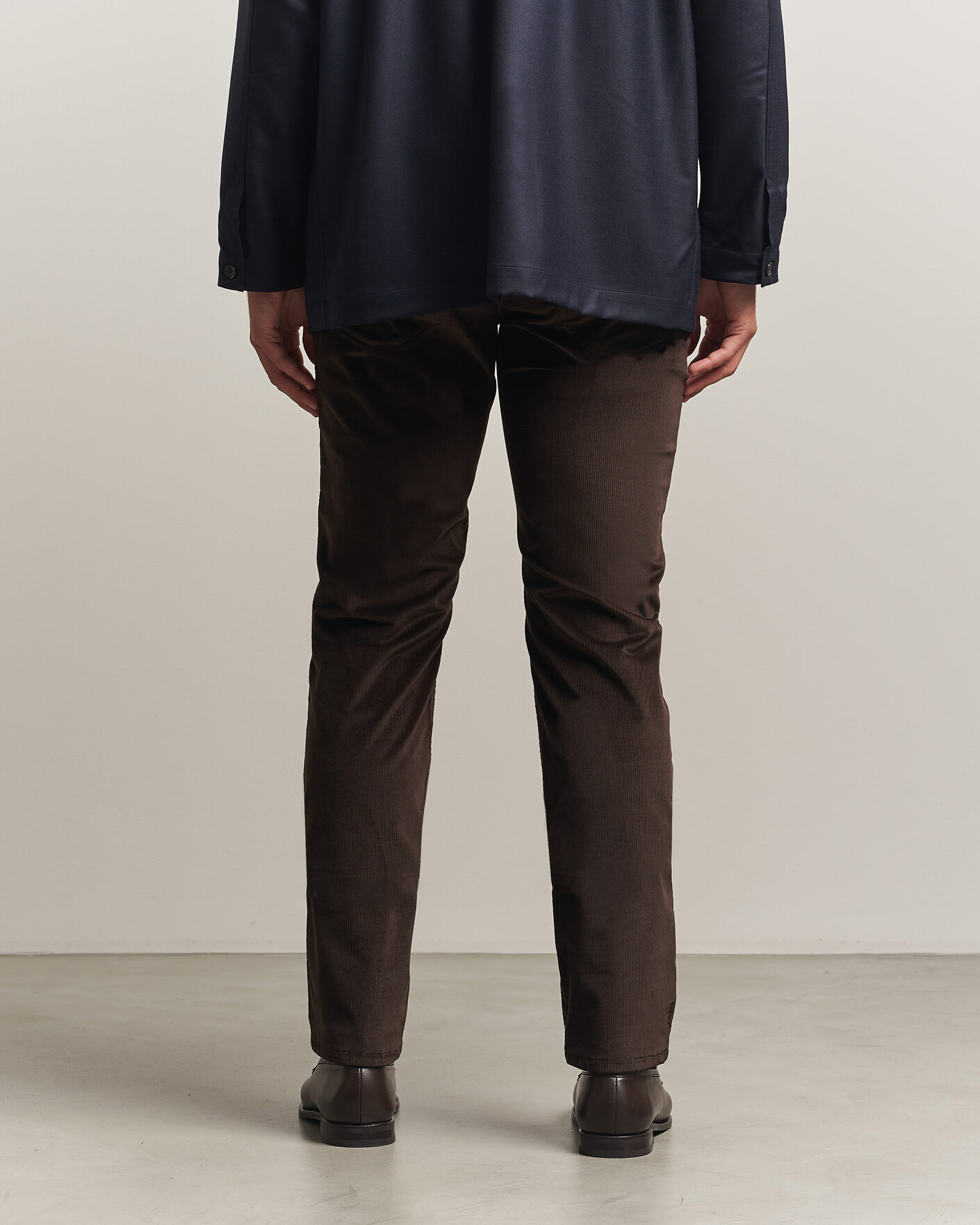 Men | Trousers | Brioni | 5-Pocket Corduroy Pants Dark Brown
