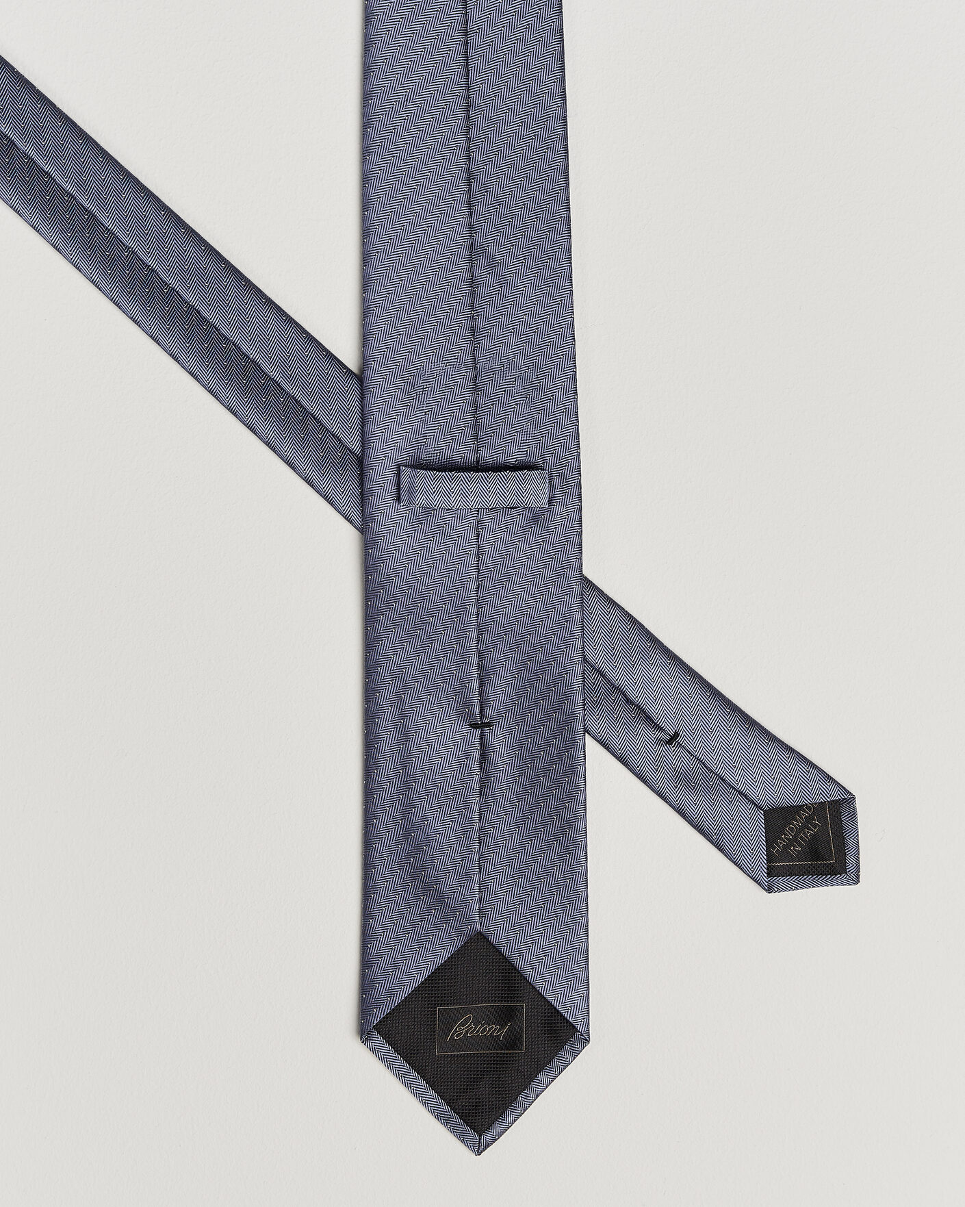 Men | Ties | Brioni | Jacquard Dot Silk Tie Light Blue