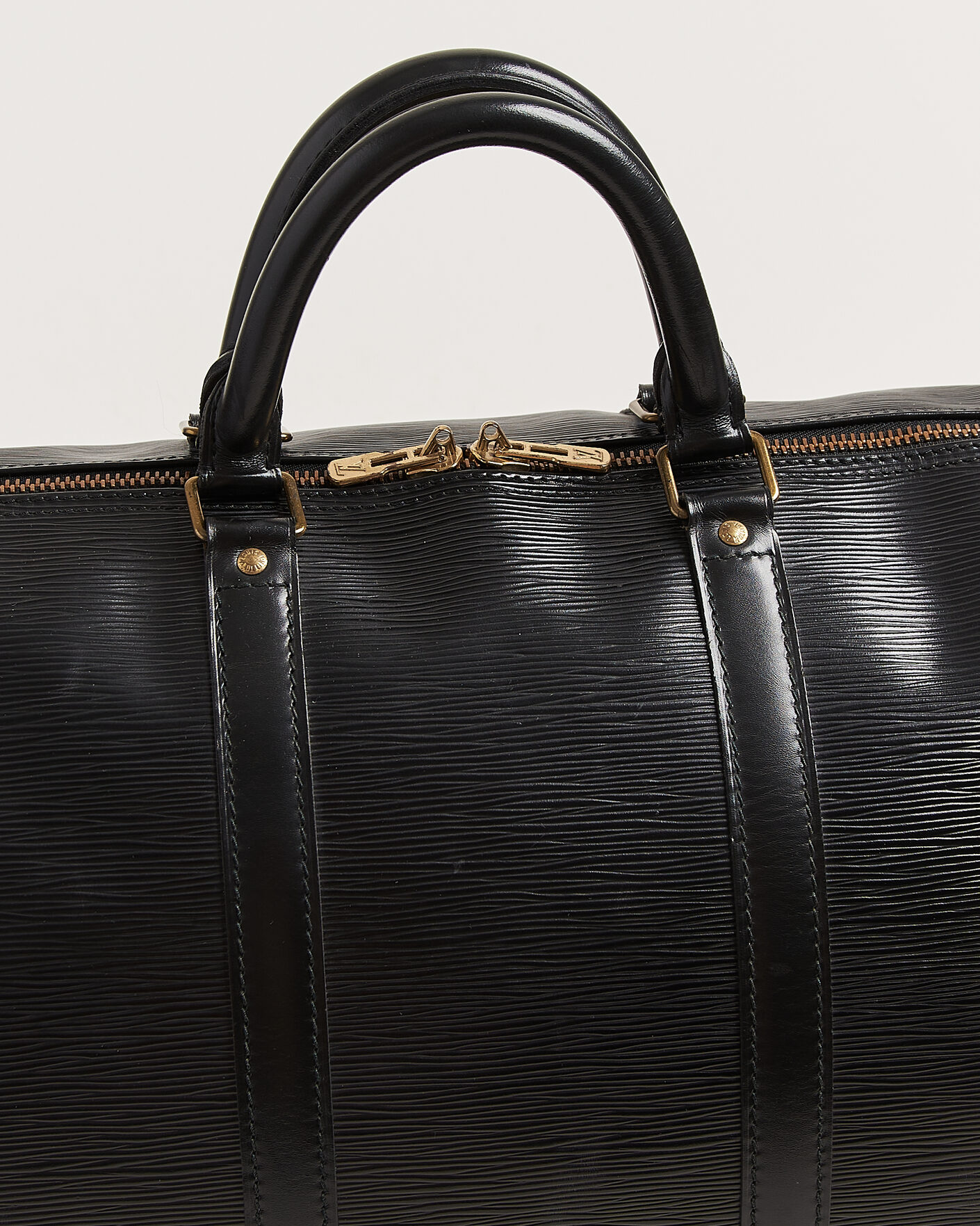 Men | Pre-Owned & Vintage Bags | Louis Vuitton Pre-Owned | Keepall 55 Epi Leather Black