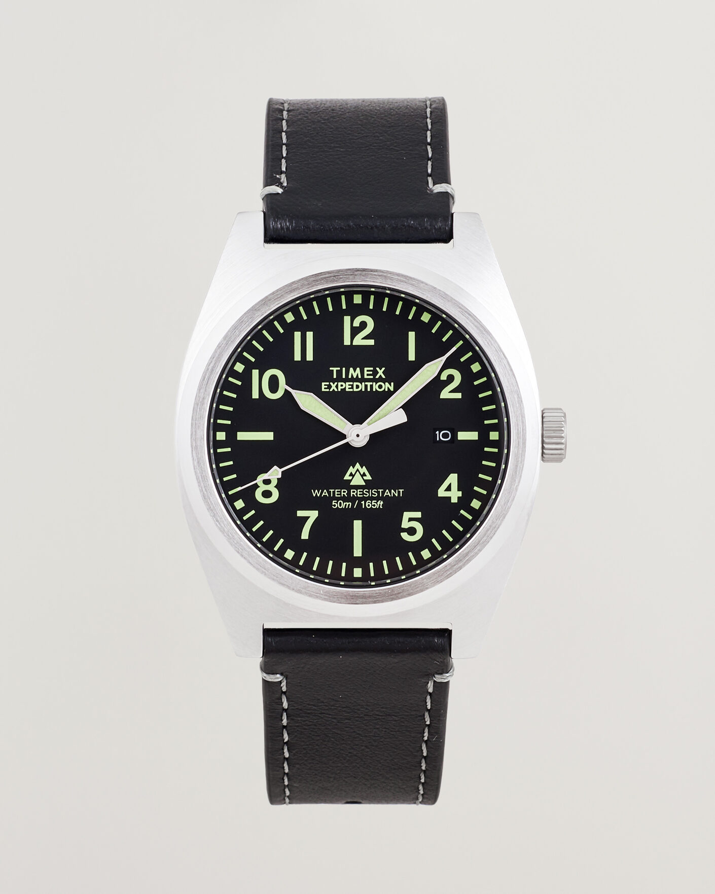 Timex Expedition North Capstone Leather Strap 39mm Black Dial at