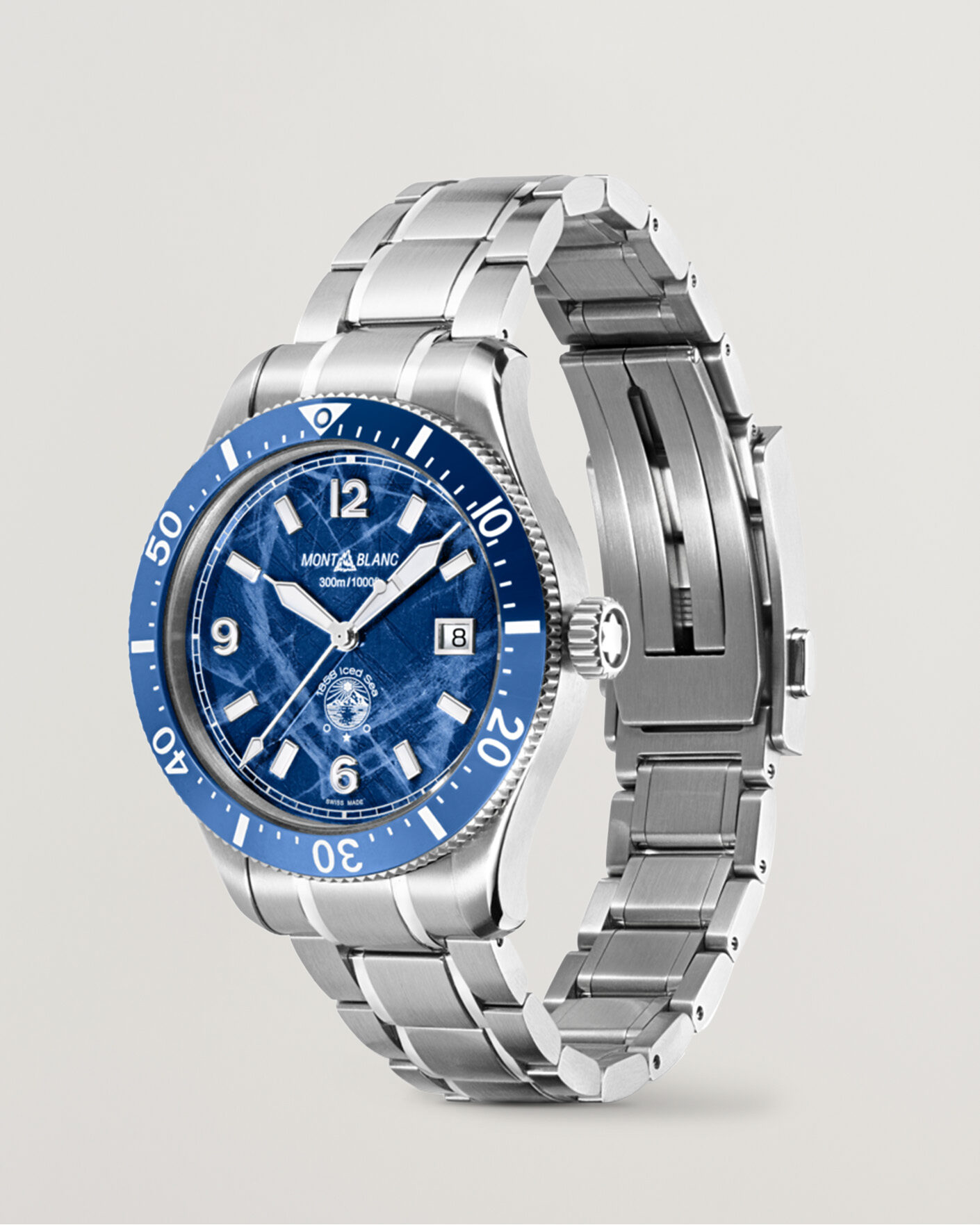 Men | Montblanc Iced Sea Automatic Date Blue | Montblanc | Iced Sea Automatic Date Blue