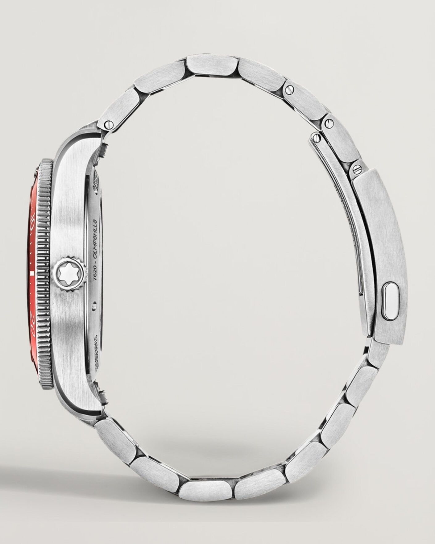 Men | Stainless steel strap | Montblanc | Iced Sea Automatic Date 0 Oxygen Limited Red