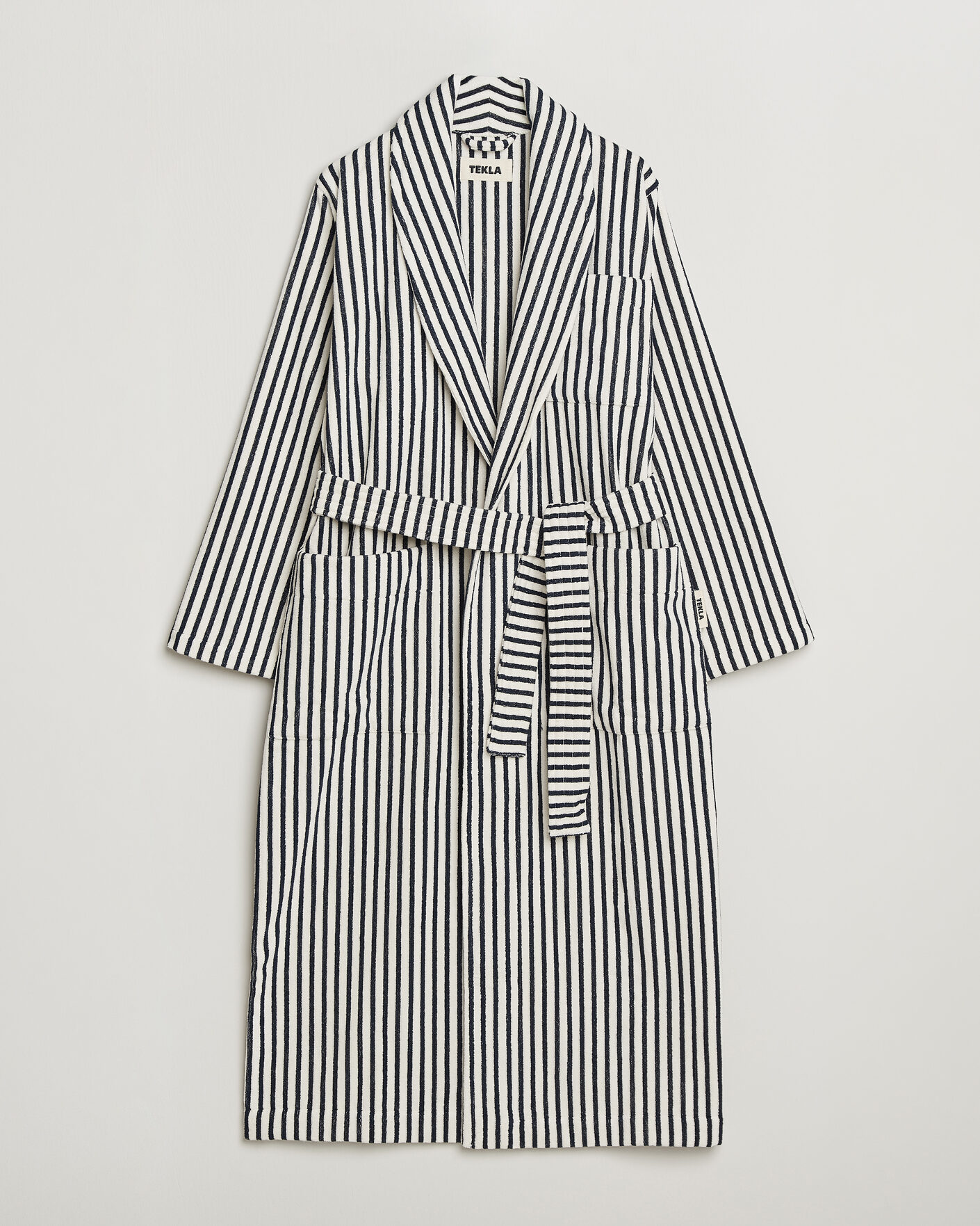 Men |  | Tekla | Organic Terry Classic Bathrobe Sailor Stripes