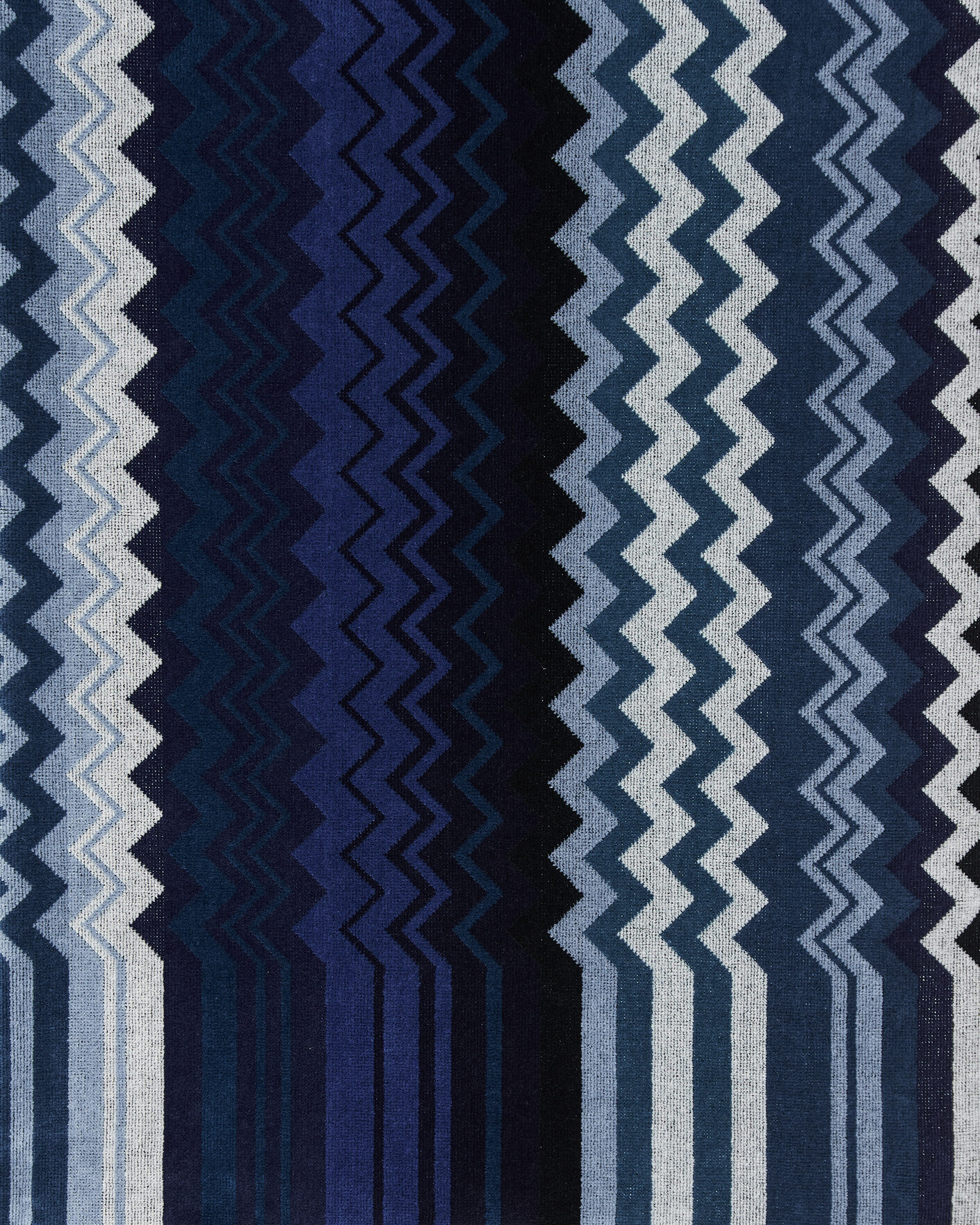 Missoni Home Giacomo Bath Sheet 100x150cm Multi Blue at CareOfCarl.com