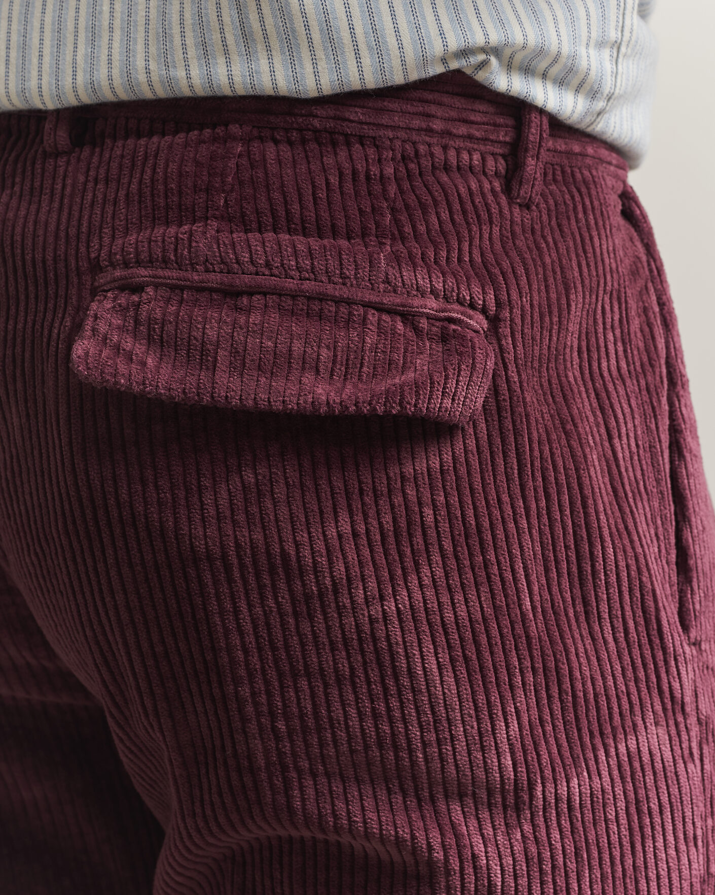 Men | Trousers | Massimo Alba | Ionio Pleated Corduroy Pants Rose Brown