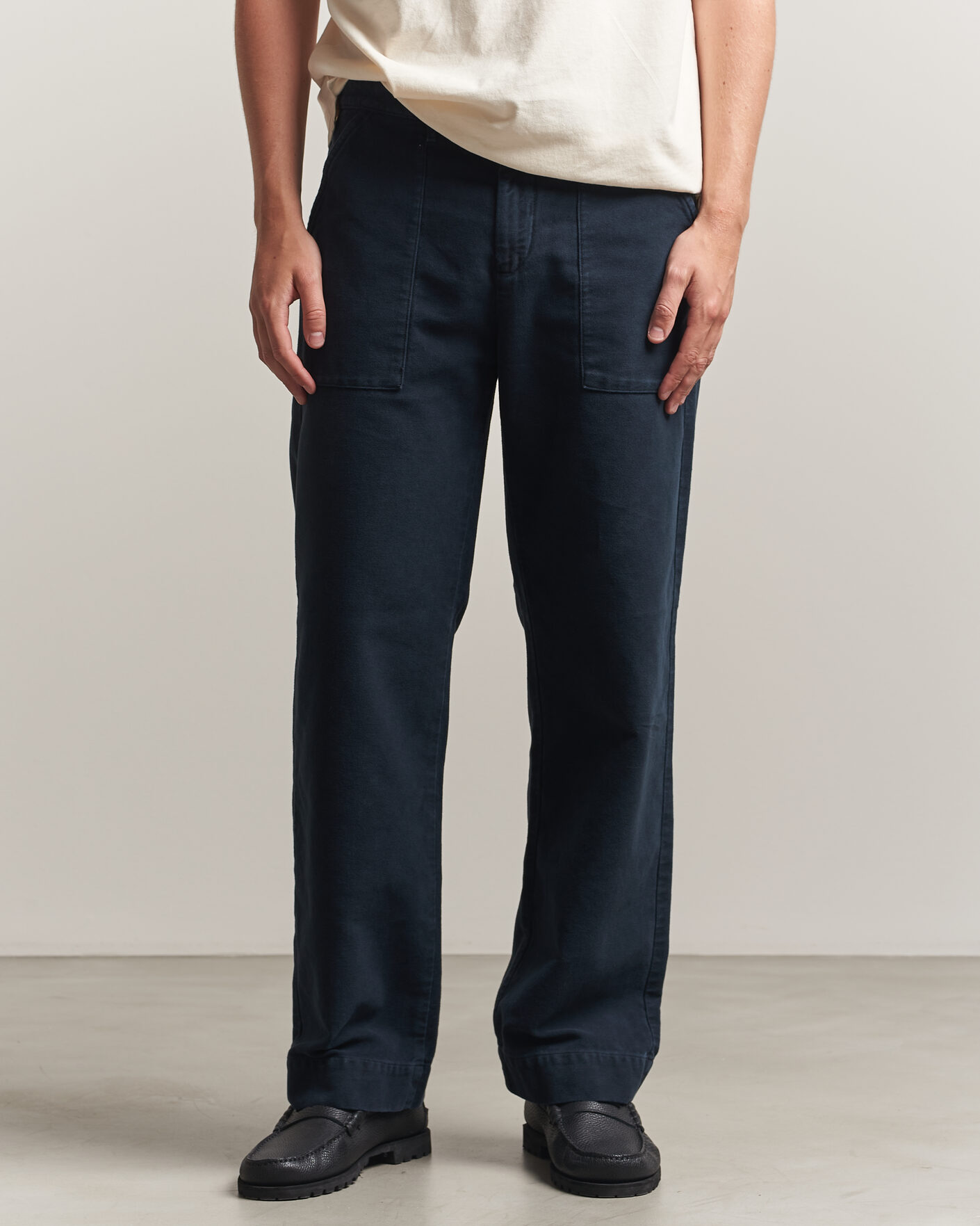 Men | Trousers | Massimo Alba | Regata Moleksine Pants Navy