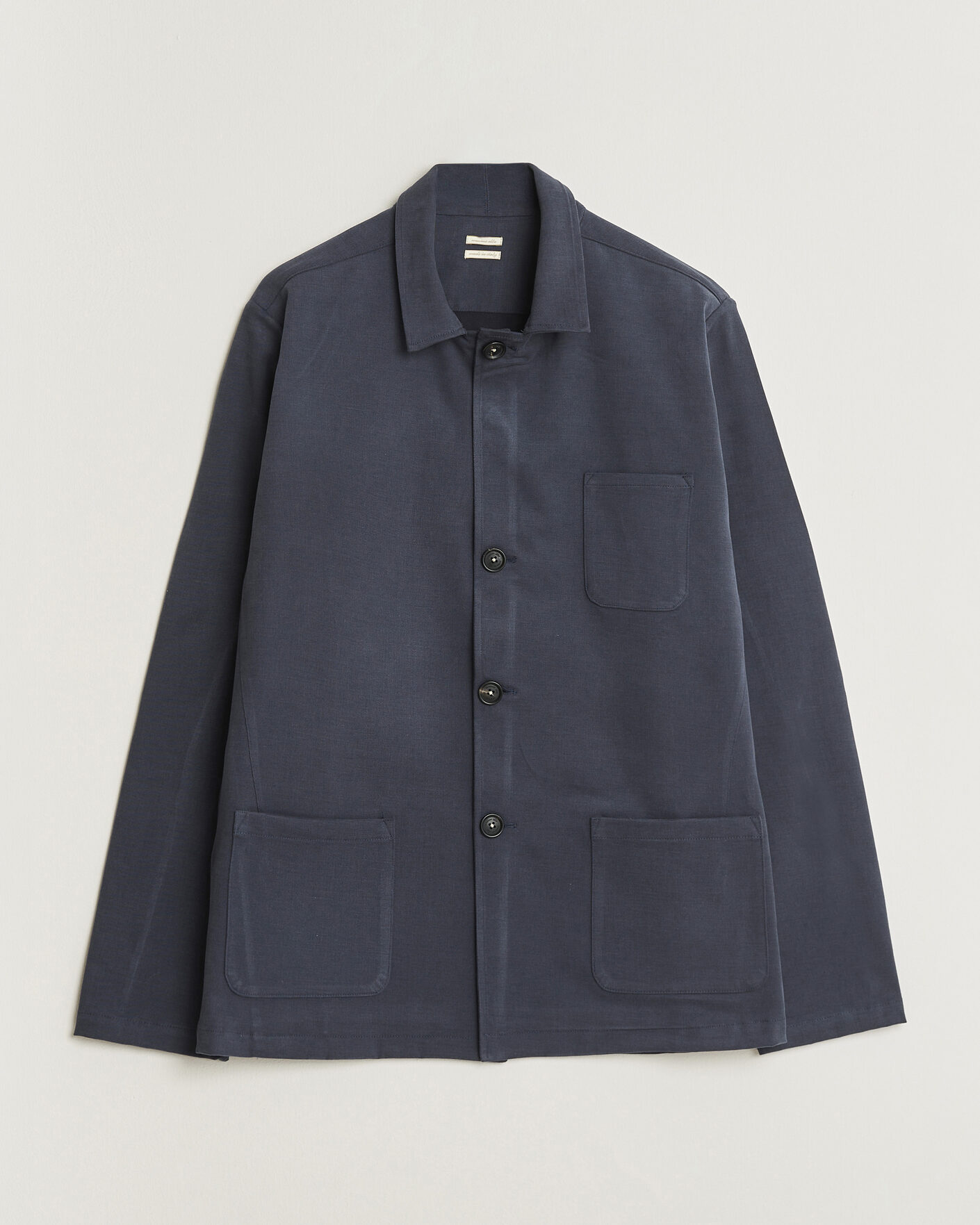 Men | Coats & Jackets | Massimo Alba | Florida Brushed Cotton Jacket Navy