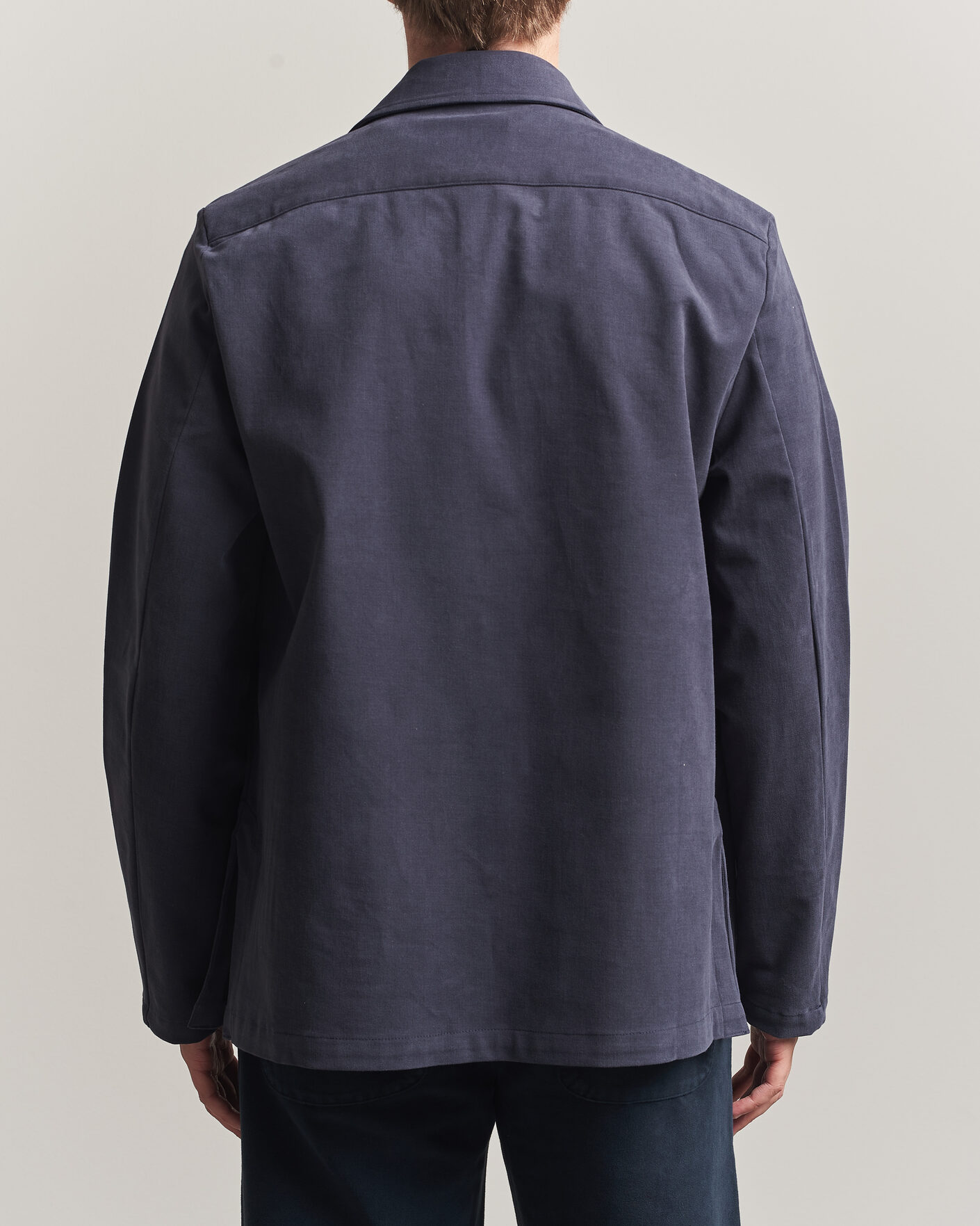 Men | Coats & Jackets | Massimo Alba | Florida Brushed Cotton Jacket Navy