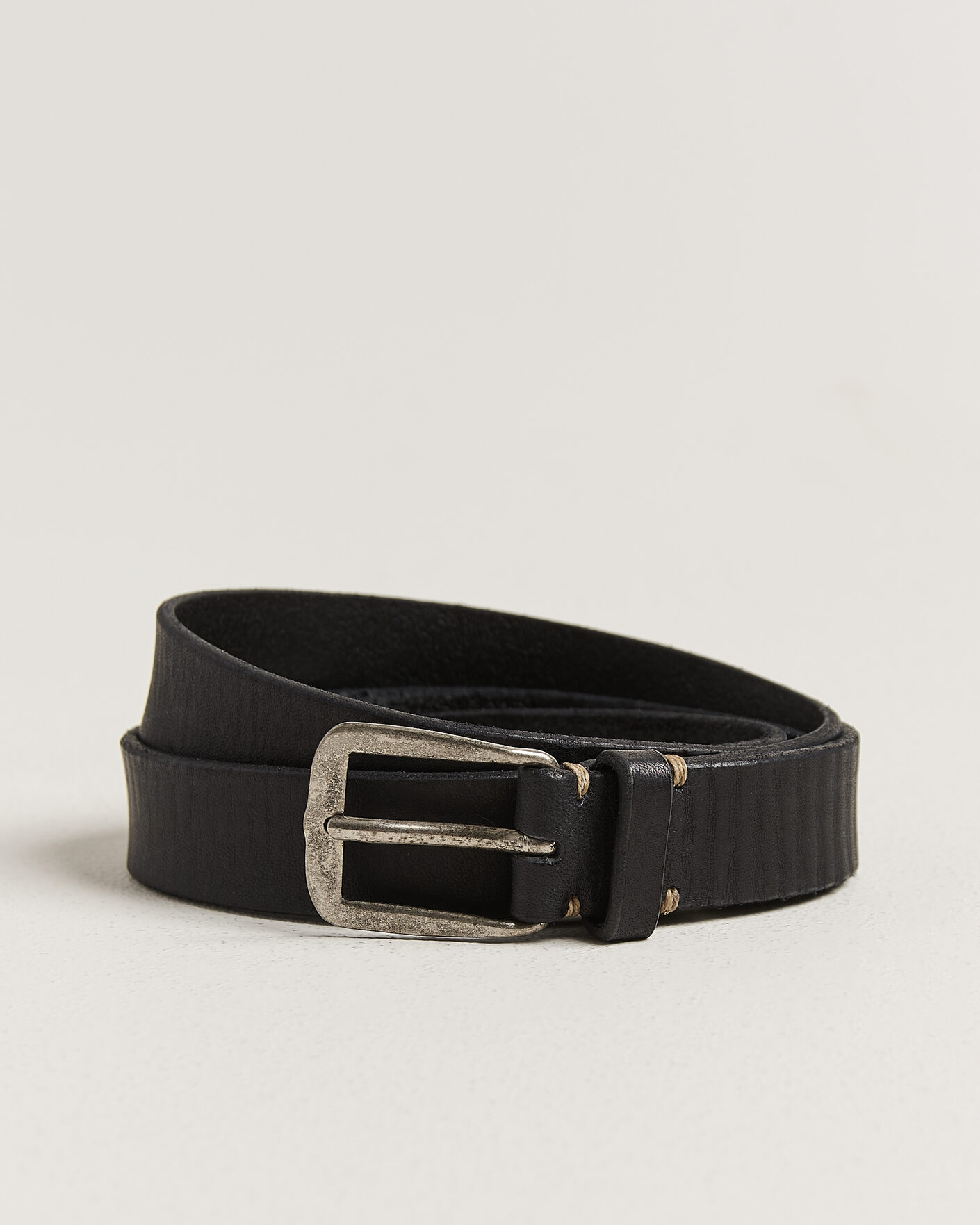 Men | Belts | Massimo Alba | Budapest Belt Black Calf