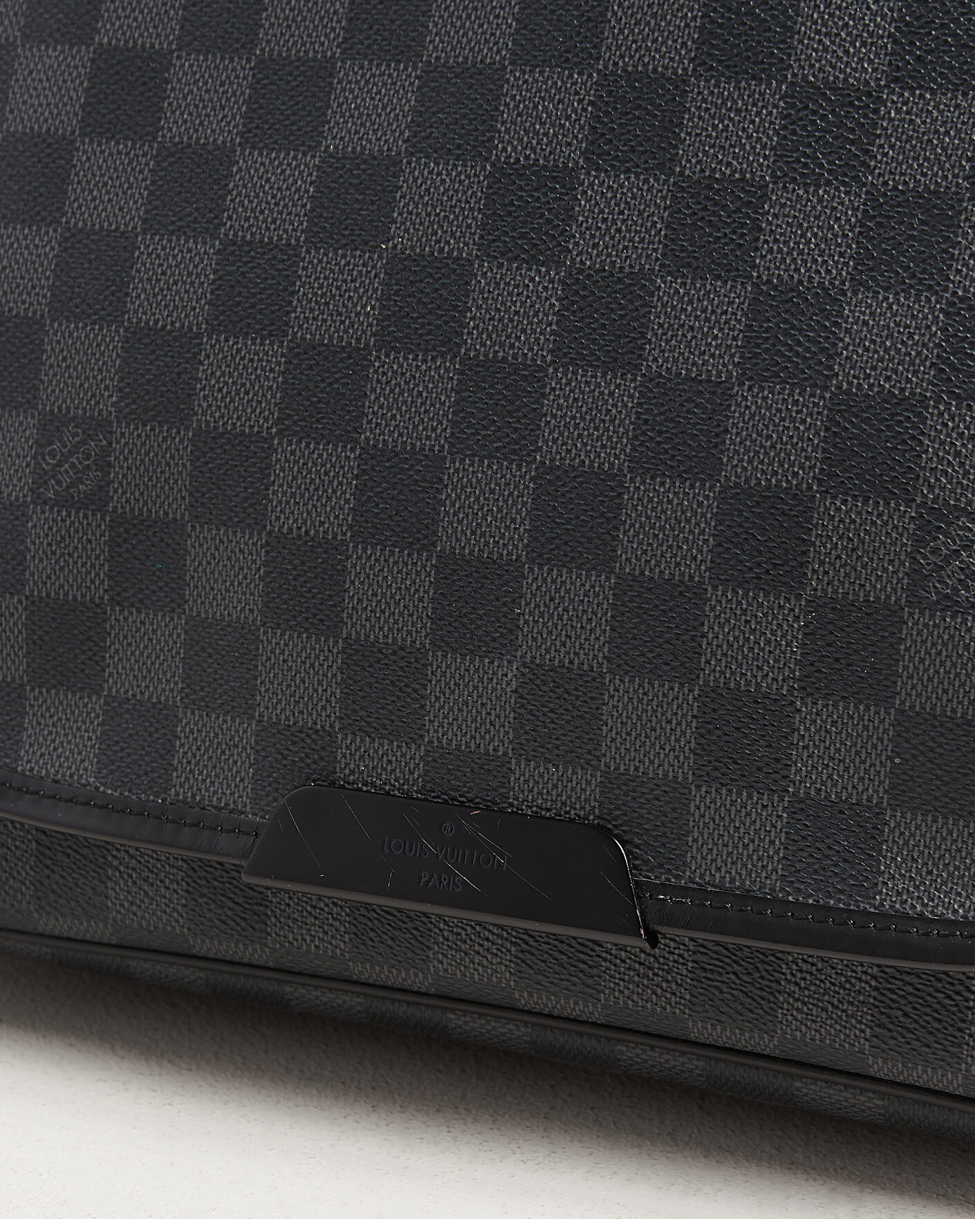 Men | Pre-Owned & Vintage Bags | Louis Vuitton Pre-Owned | Daniel MM Shoulder Bag Damier Graphite