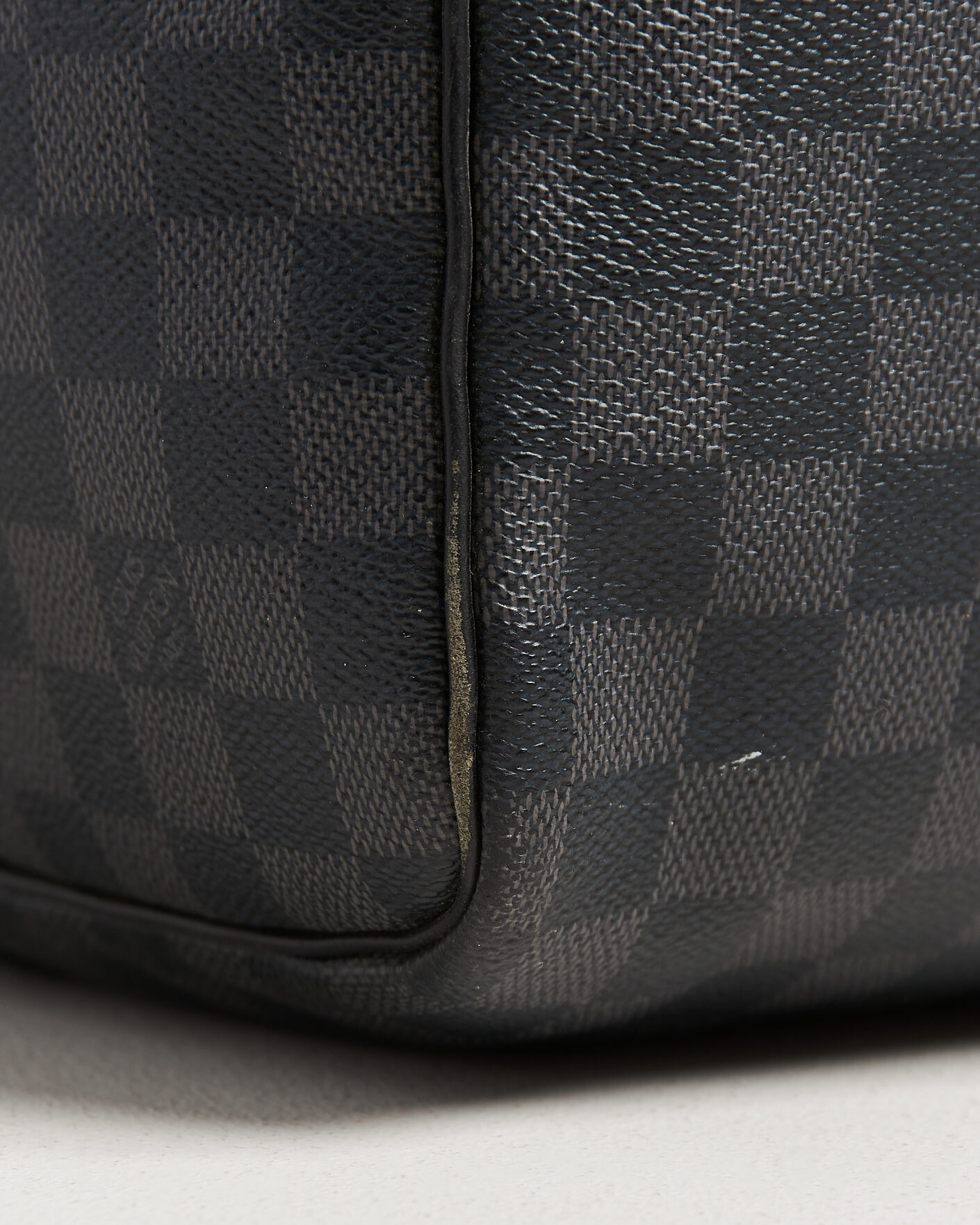 Louis Vuitton Pre-Owned Keepall 55 Bandouliére Damier Graphite at