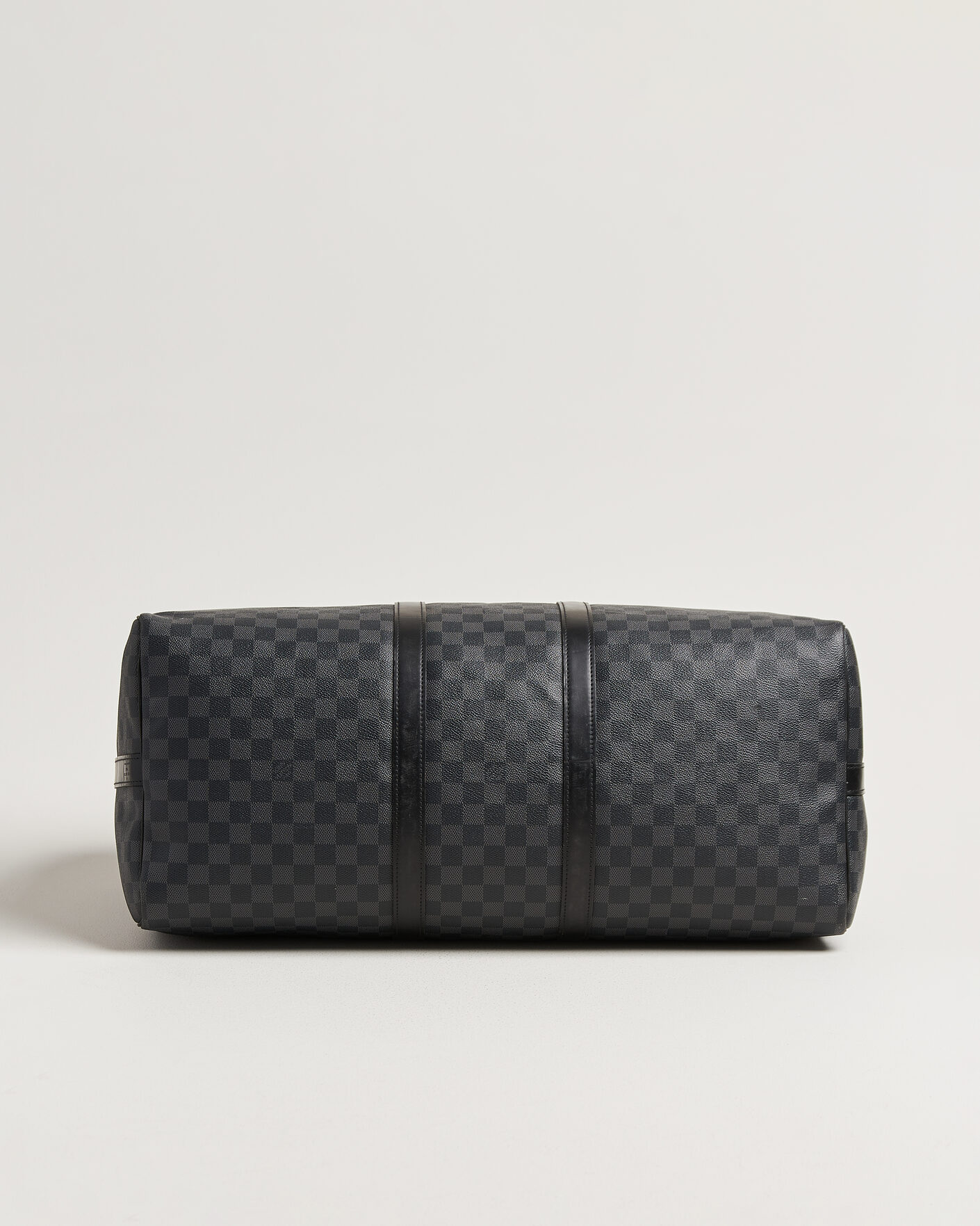 Men | Pre-Owned & Vintage Bags | Louis Vuitton Pre-Owned | Keepall 55 Bandouliére Damier Graphite